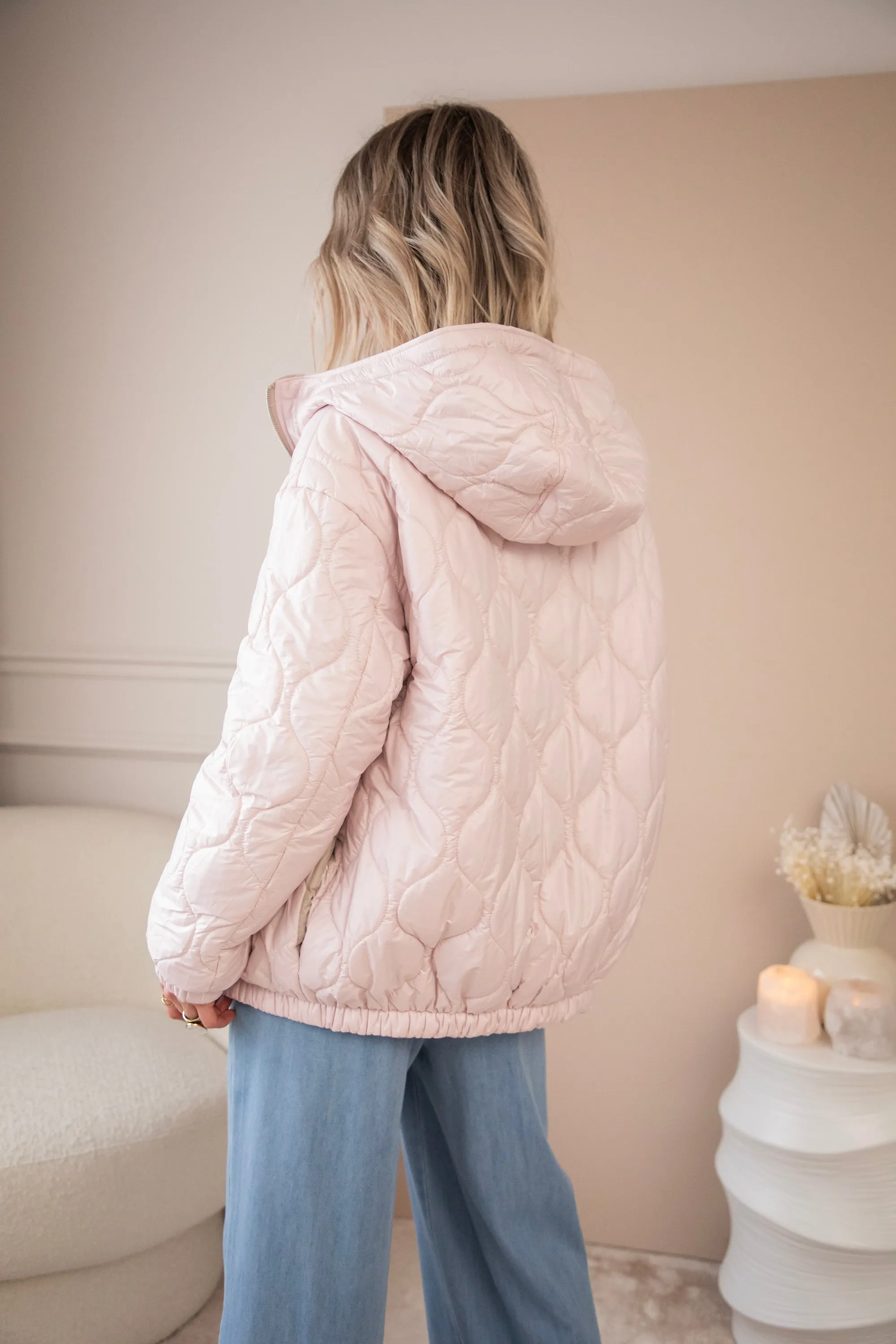 Reversible Femmy Beige/Pink - Jacket