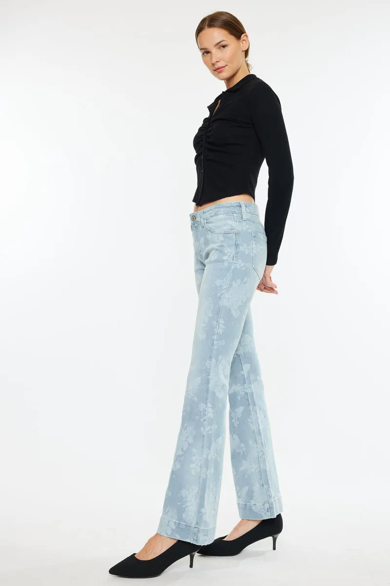 Rosa Low Rise Flare Jeans
