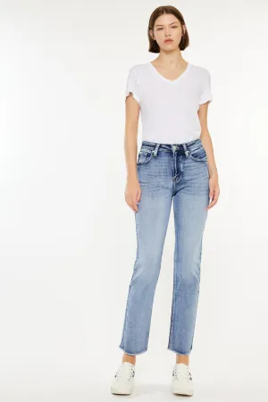 Sadie High Rise Straight Leg Jeans