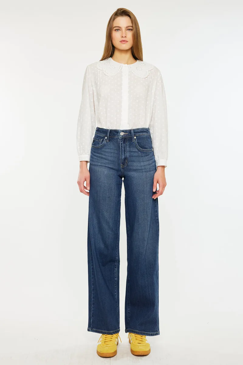 Samara High Rise Wide Leg Jeans