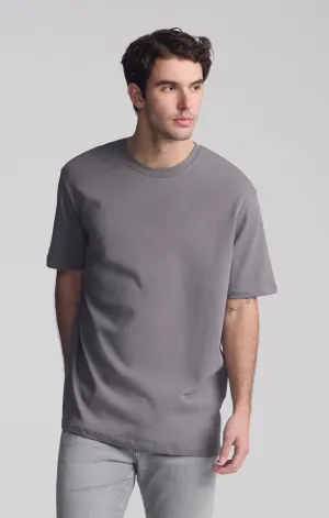 SHORT SLEEVE CREW NECK T-SHIRT IN QUIET SHADE