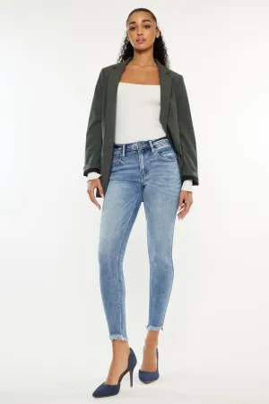 Silvanna Mid Rise Ankle Skinny Jeans
