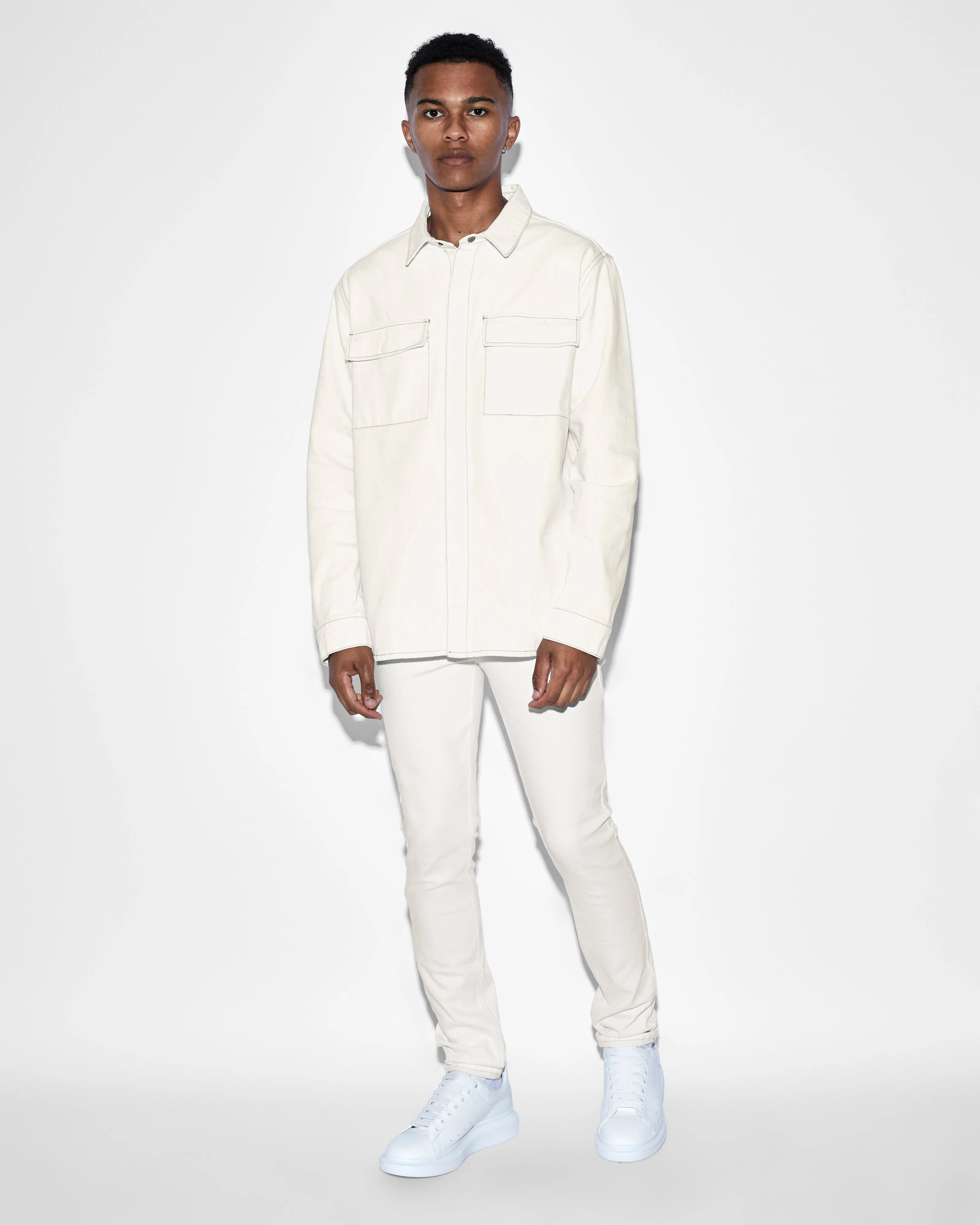SNAKEBITE SHIRT IVORY