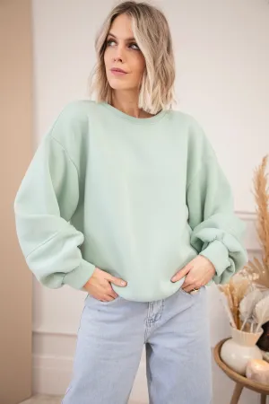 Snuggle up Mint - Sweater