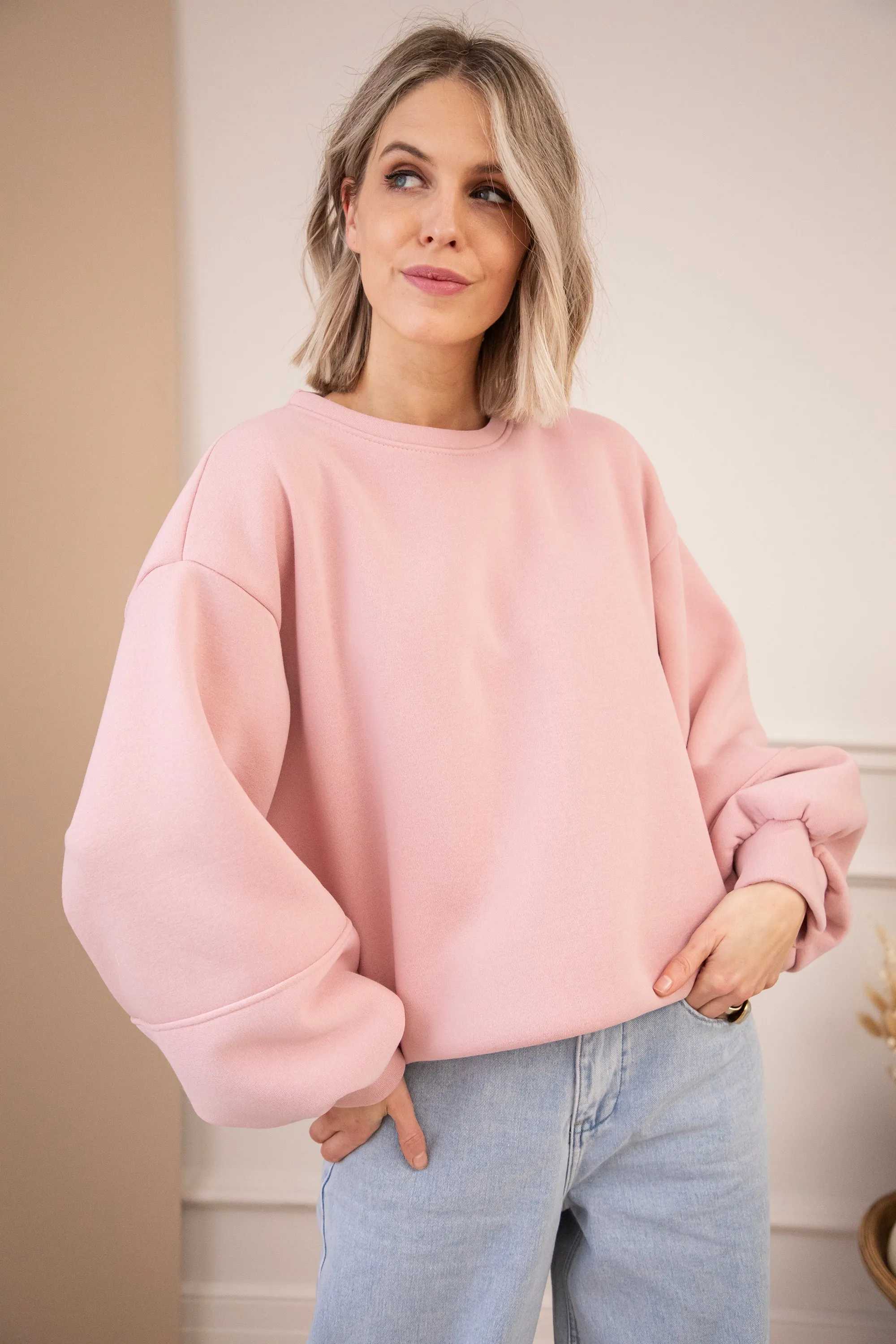 Snuggle Up Pink - Sweater