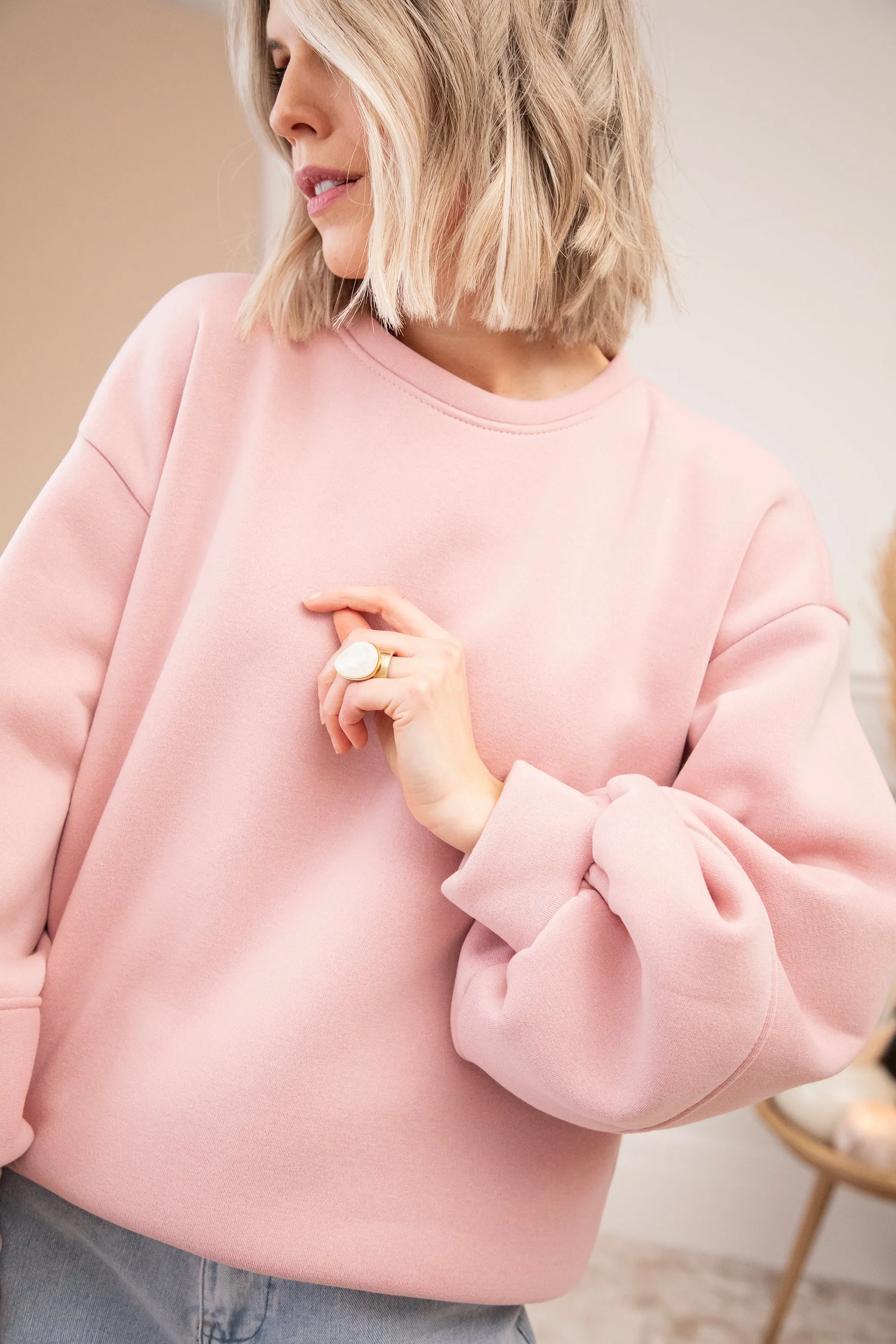 Snuggle Up Pink - Sweater