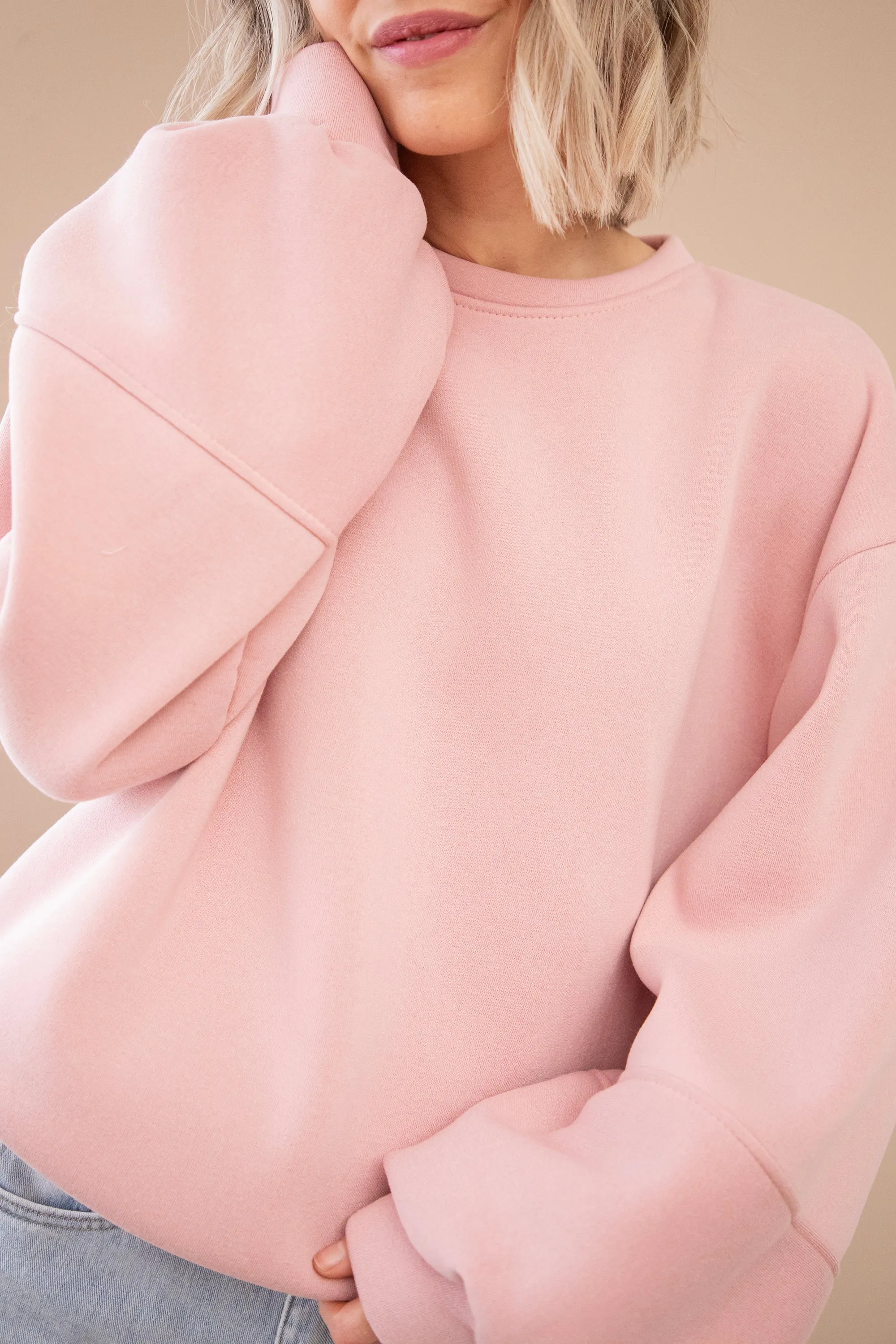 Snuggle Up Pink - Sweater