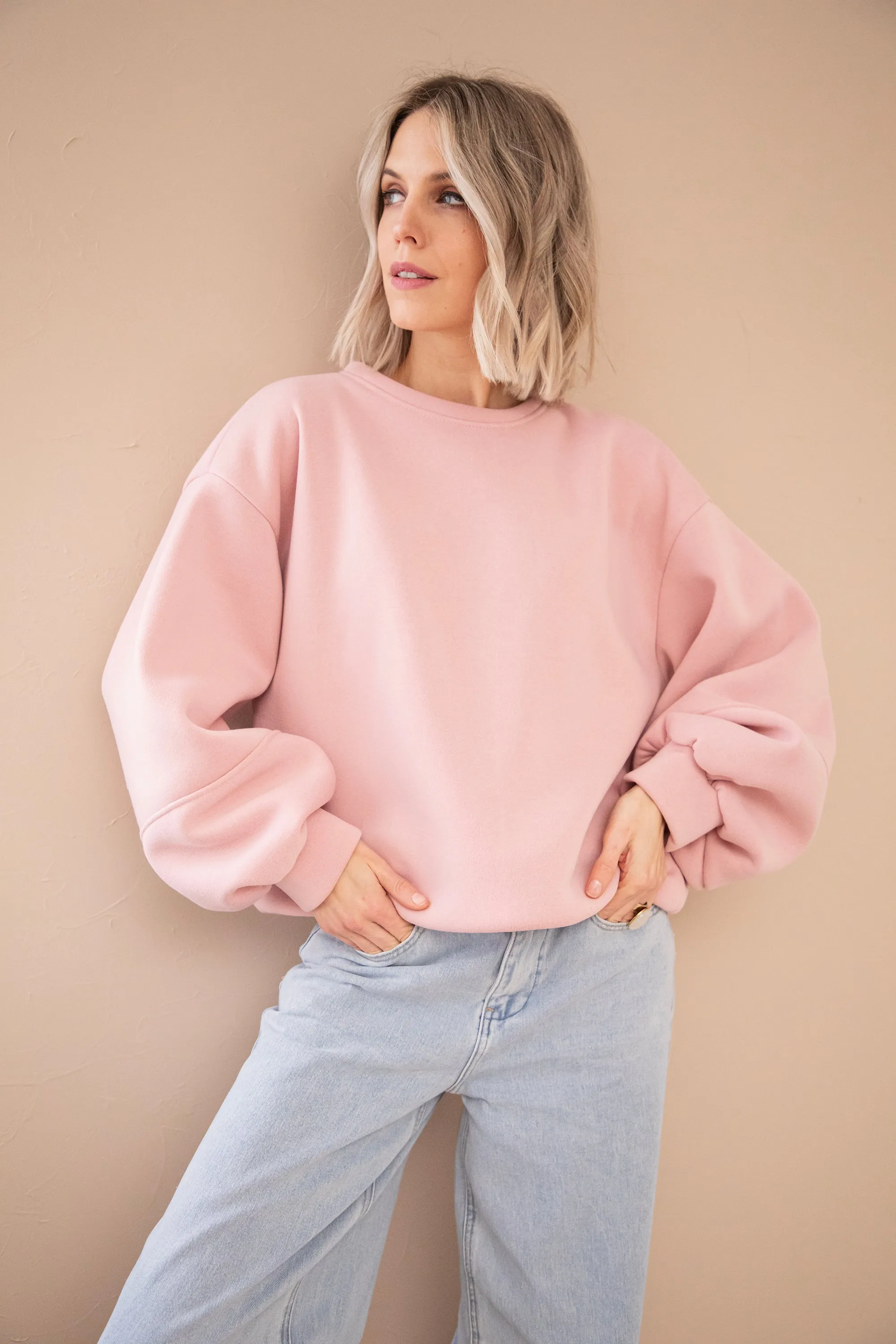 Snuggle Up Pink - Sweater