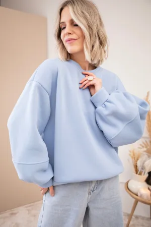 Snuggle Up Soft Blue - Sweater