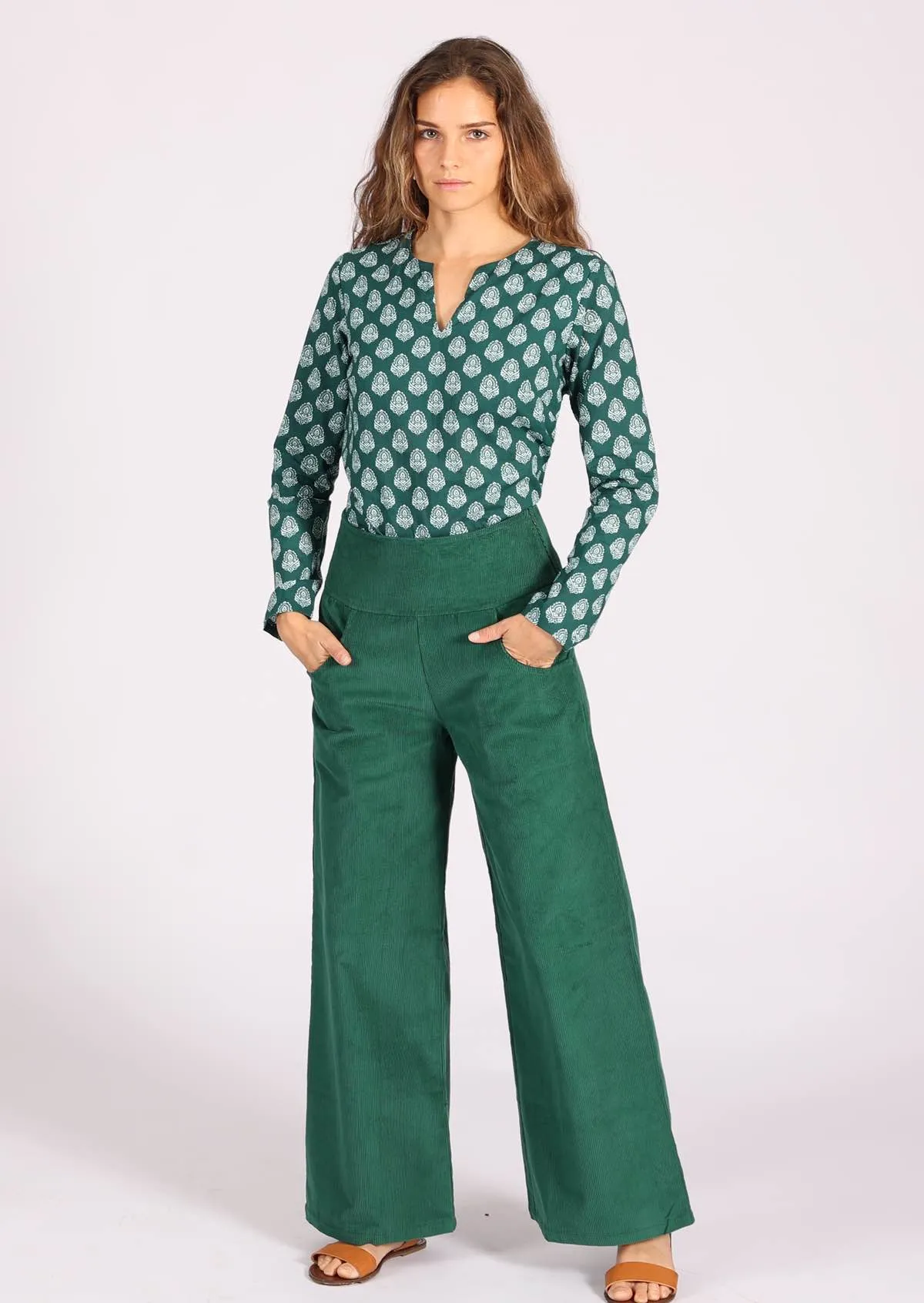 Sophia Blouse Jasper