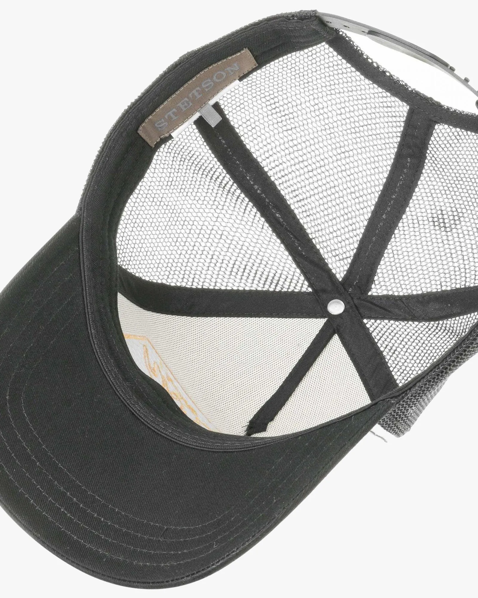 Stetson American Heritage Trucker Cap - Black / White