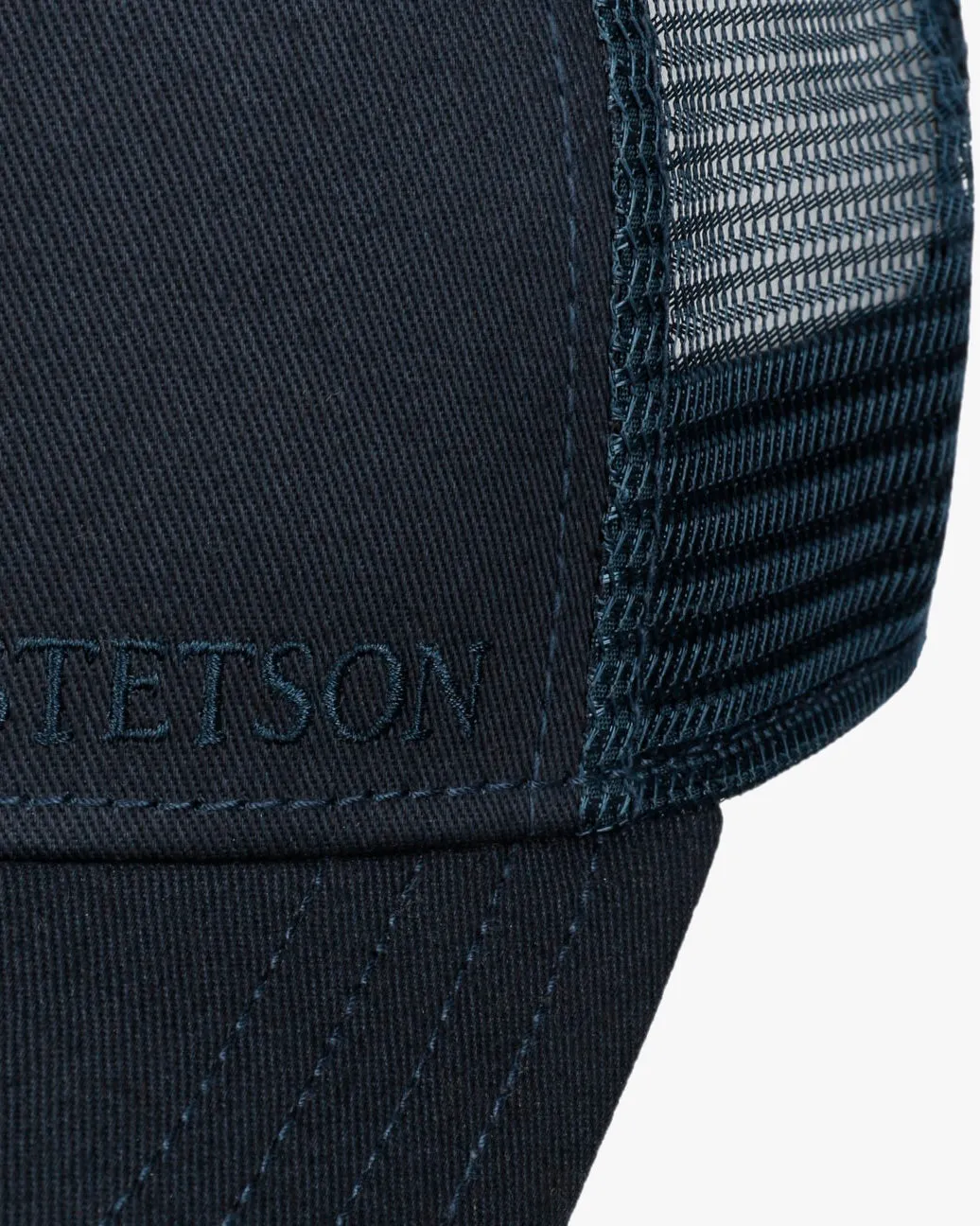 Stetson Cotton Trucker Cap - Navy