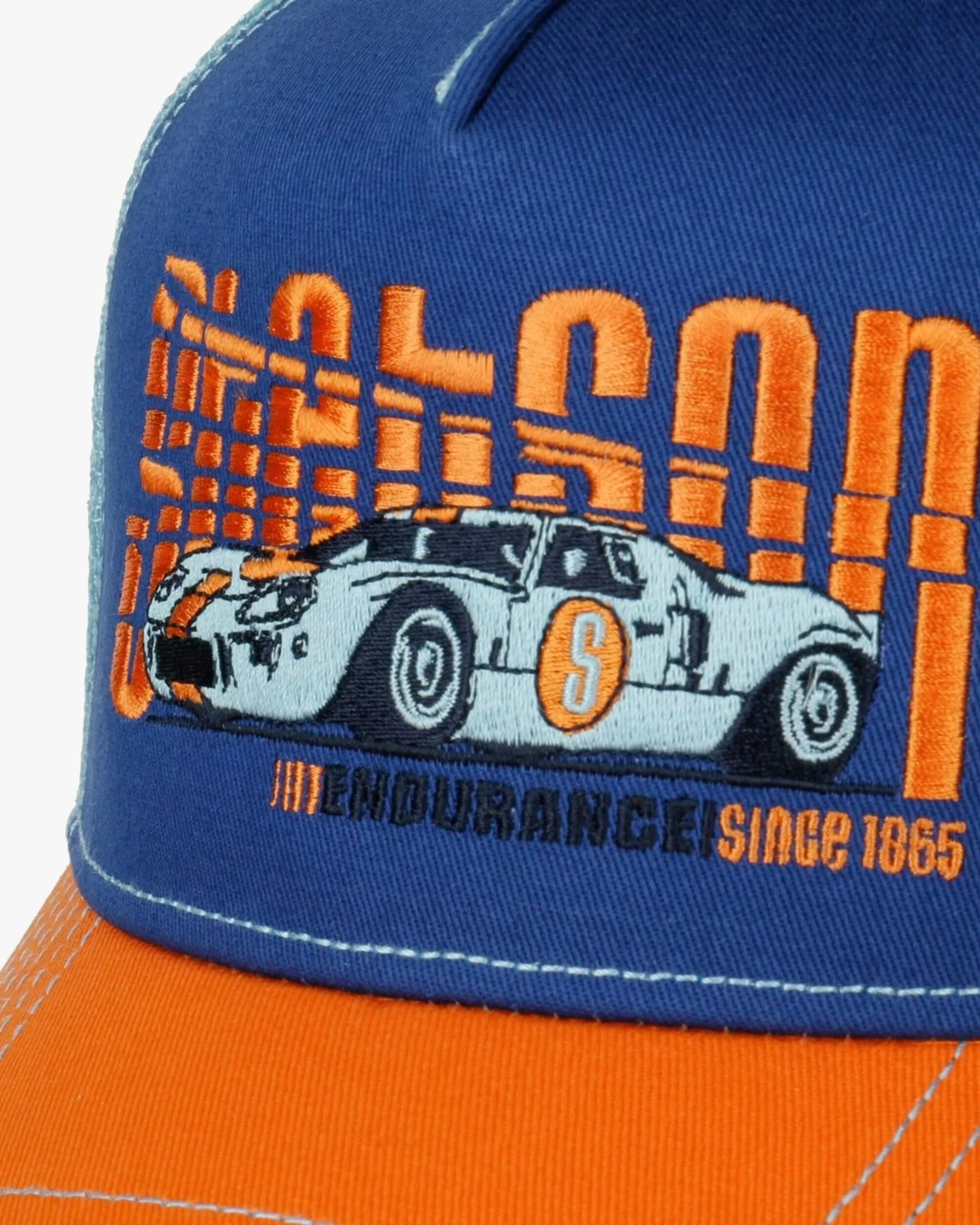 Stetson Endurance Trucker Cap - Blue / Orange