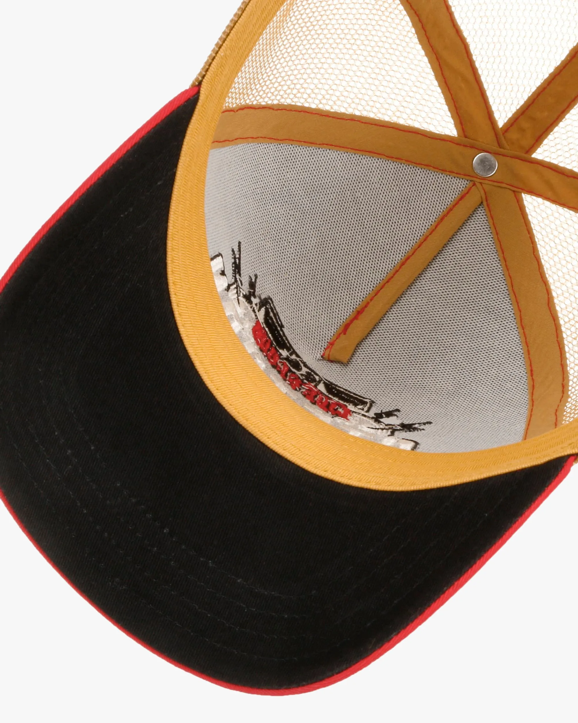 Stetson Festival Live Loud Trucker Cap - Red / Olive