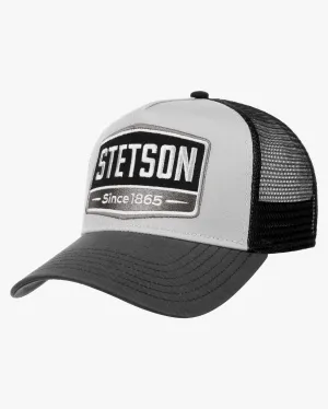 Stetson Gasoline Trucker Cap - Grey / Black