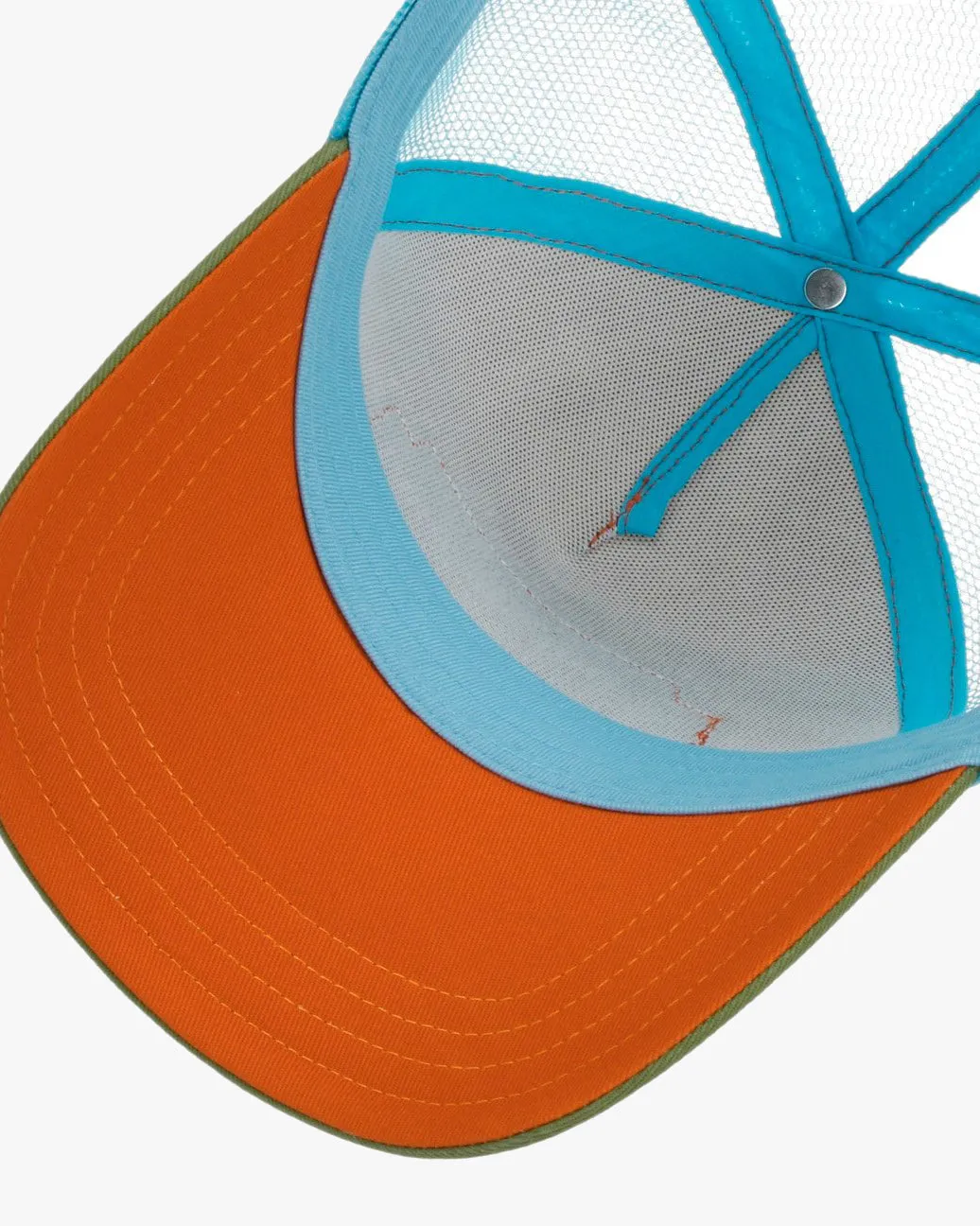 Stetson Lightning Trucker Cap - Green / Light Khaki