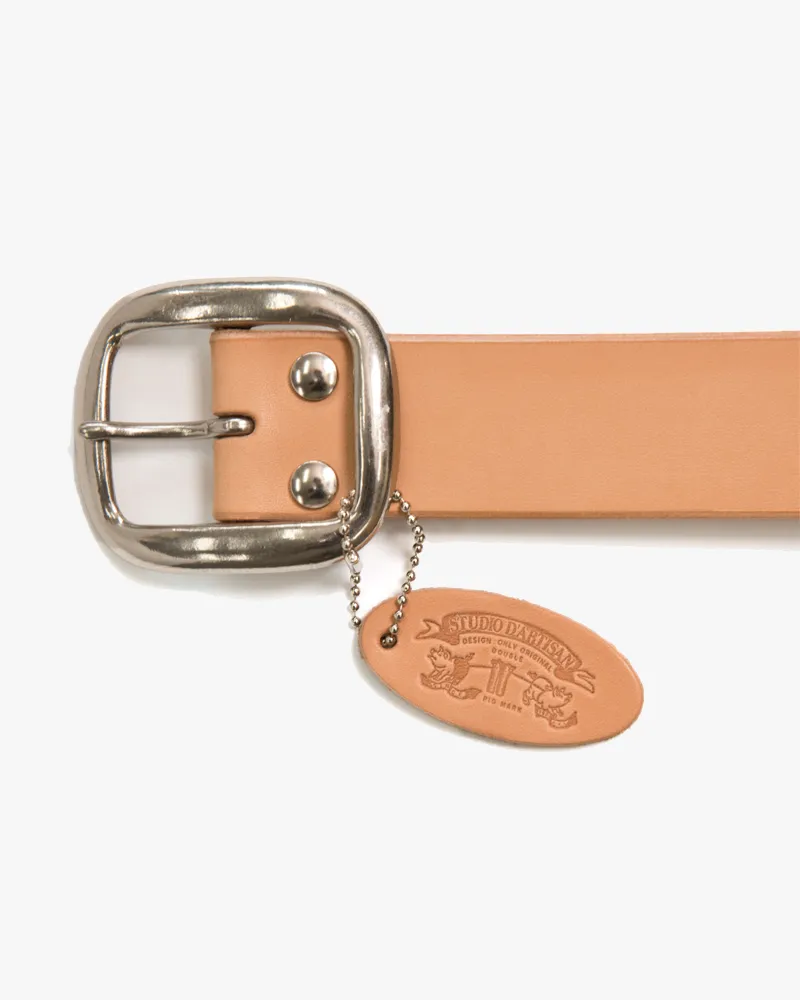 Studio D'Artisan B-81 Leather Belt - Natural