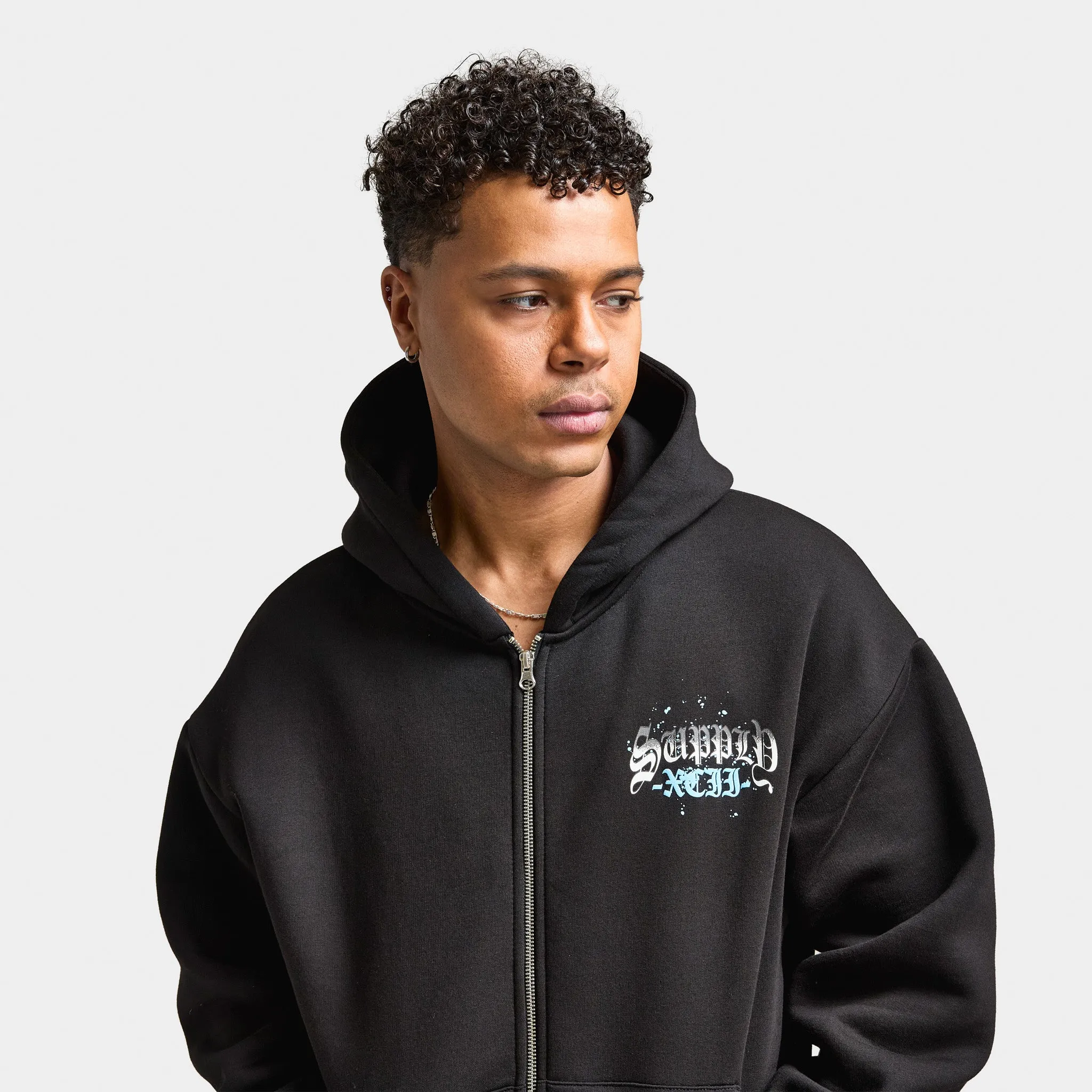 Supply & Demand Larson Full-Zip Hoodie / Black