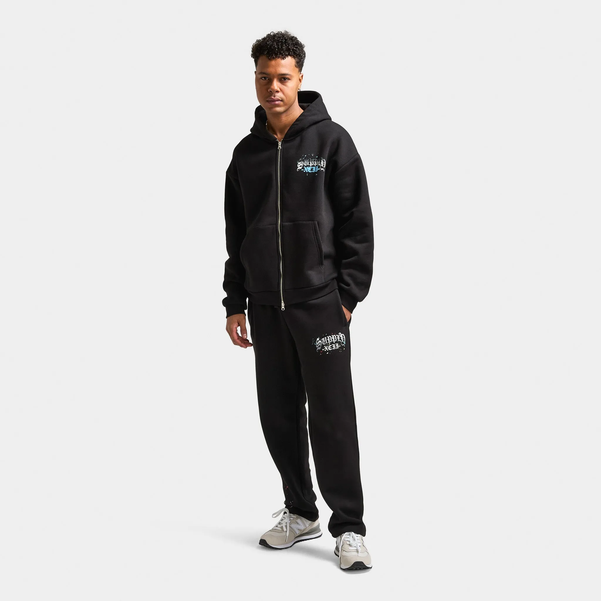 Supply & Demand Larson Full-Zip Hoodie / Black