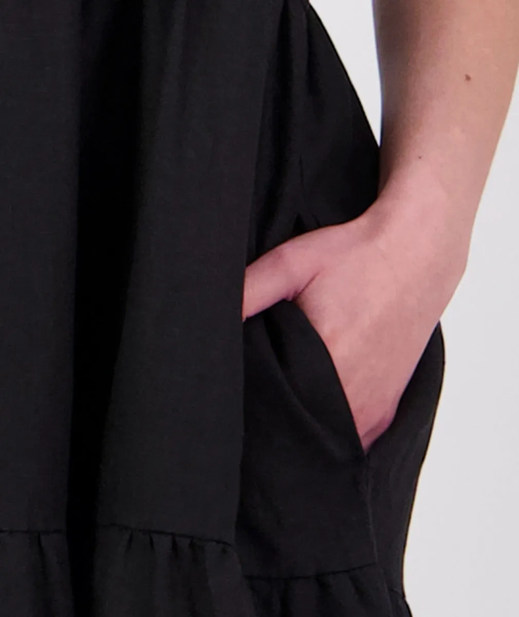 Swanndri St Clair V2 Midi Dress Black