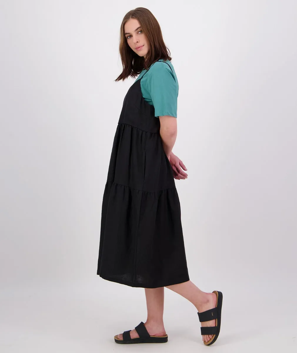Swanndri St Clair V2 Midi Dress Black