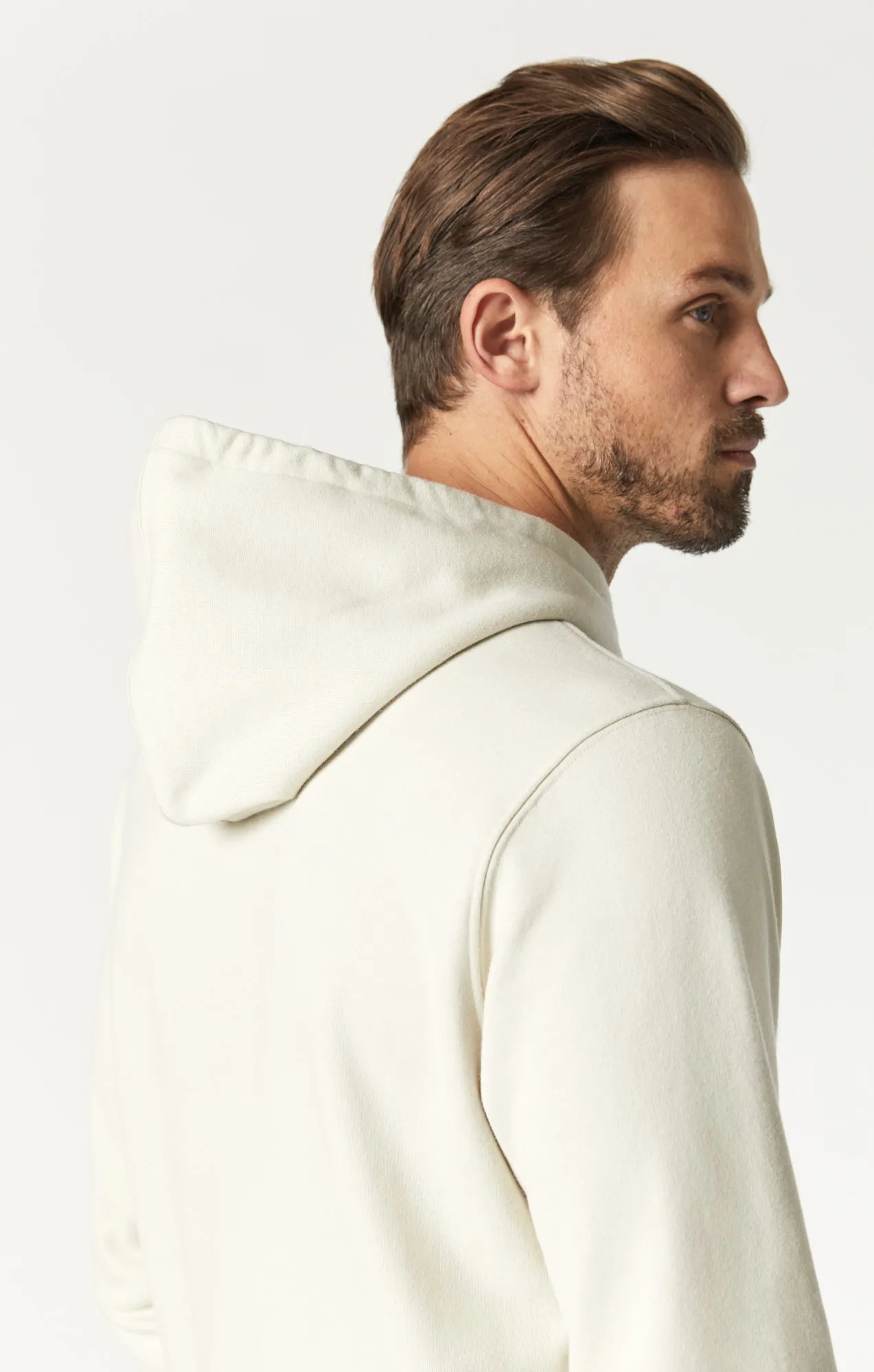 SWEATSHIRT IN TOFU NATURAL DYE