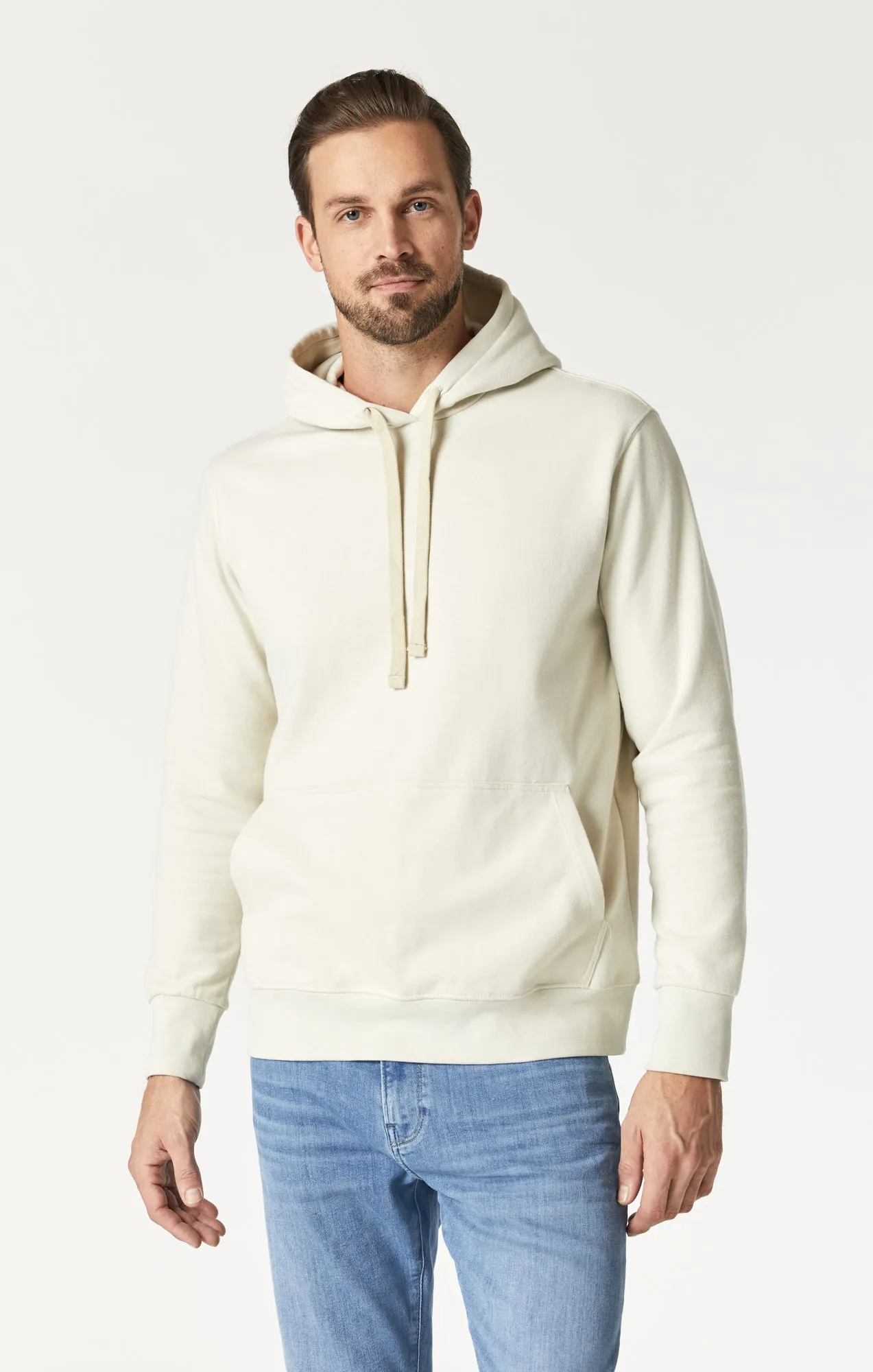 SWEATSHIRT IN TOFU NATURAL DYE