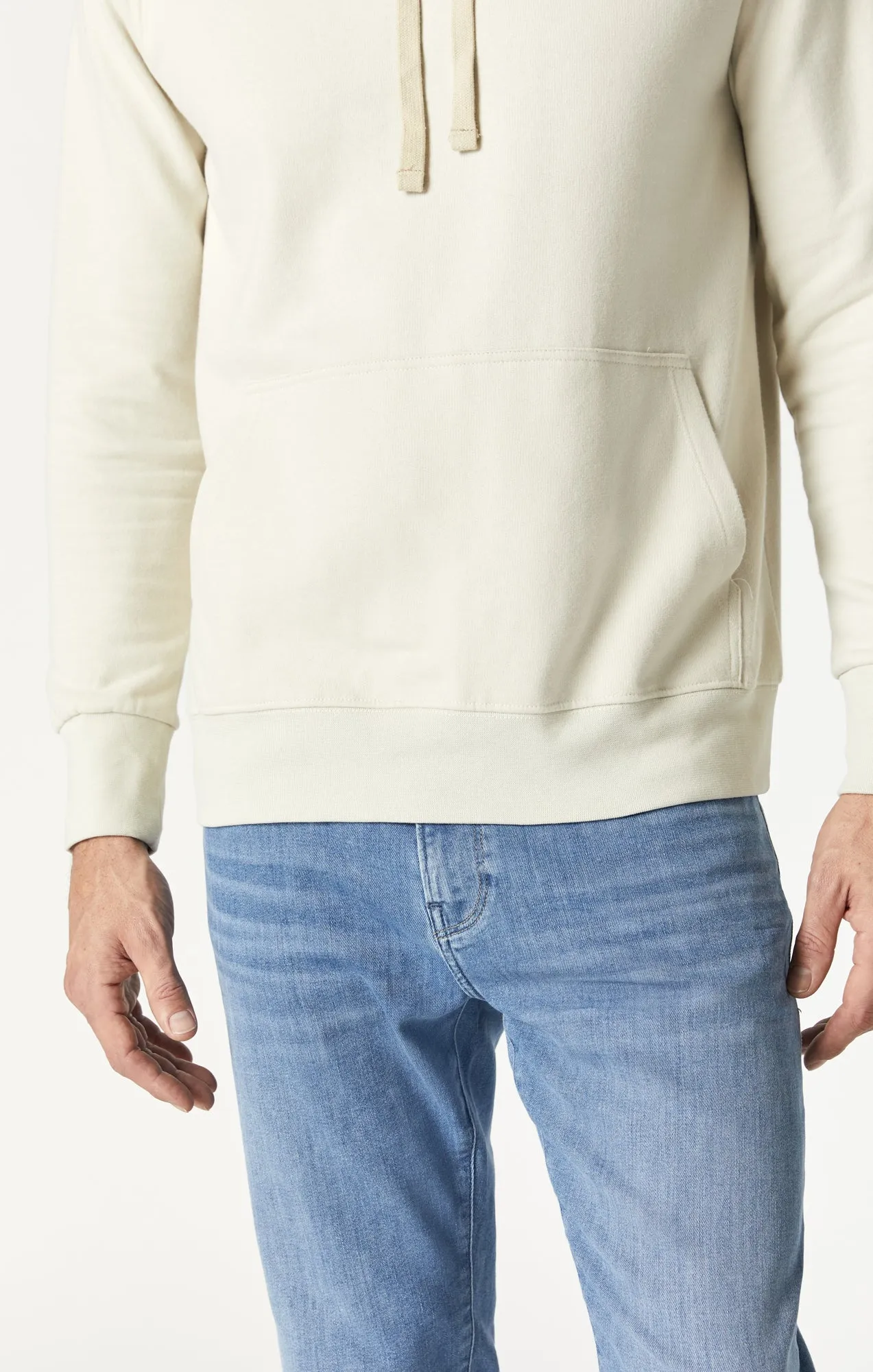 SWEATSHIRT IN TOFU NATURAL DYE