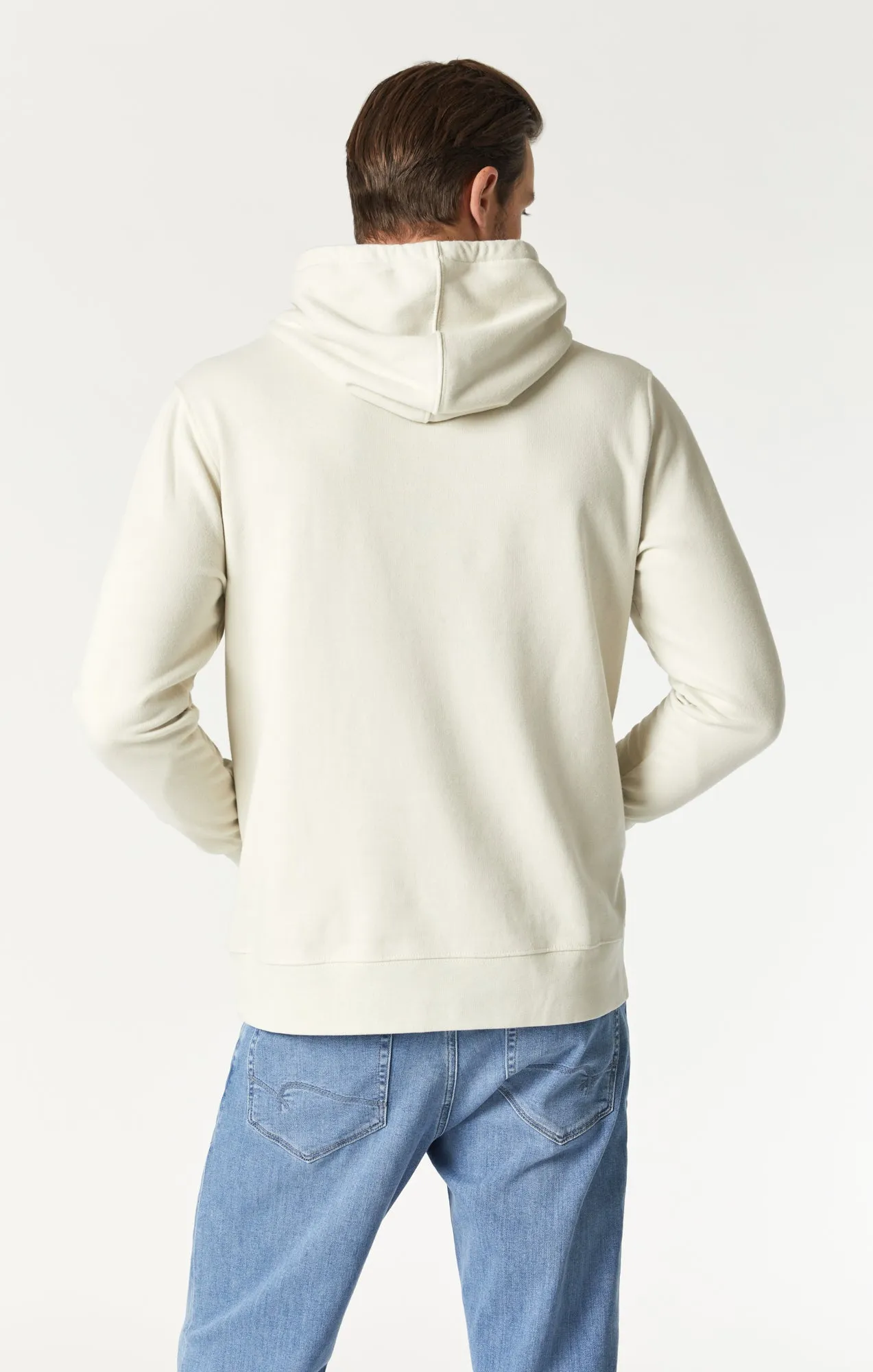SWEATSHIRT IN TOFU NATURAL DYE