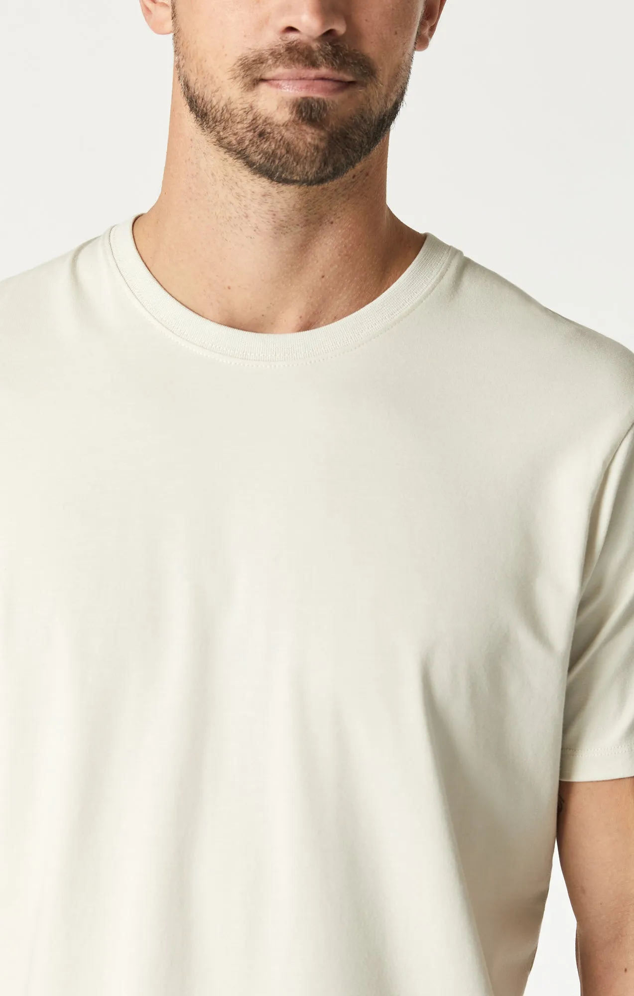 T-SHIRT IN TOFU NATURAL DYE