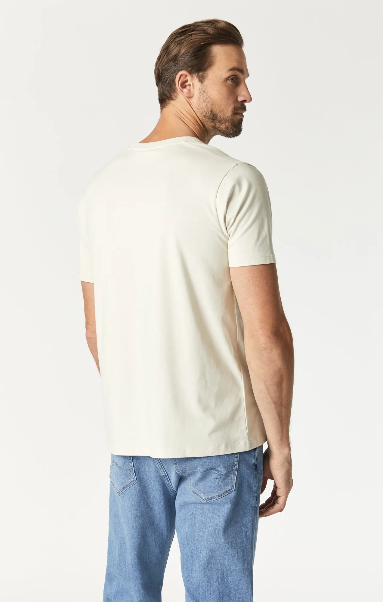 T-SHIRT IN TOFU NATURAL DYE