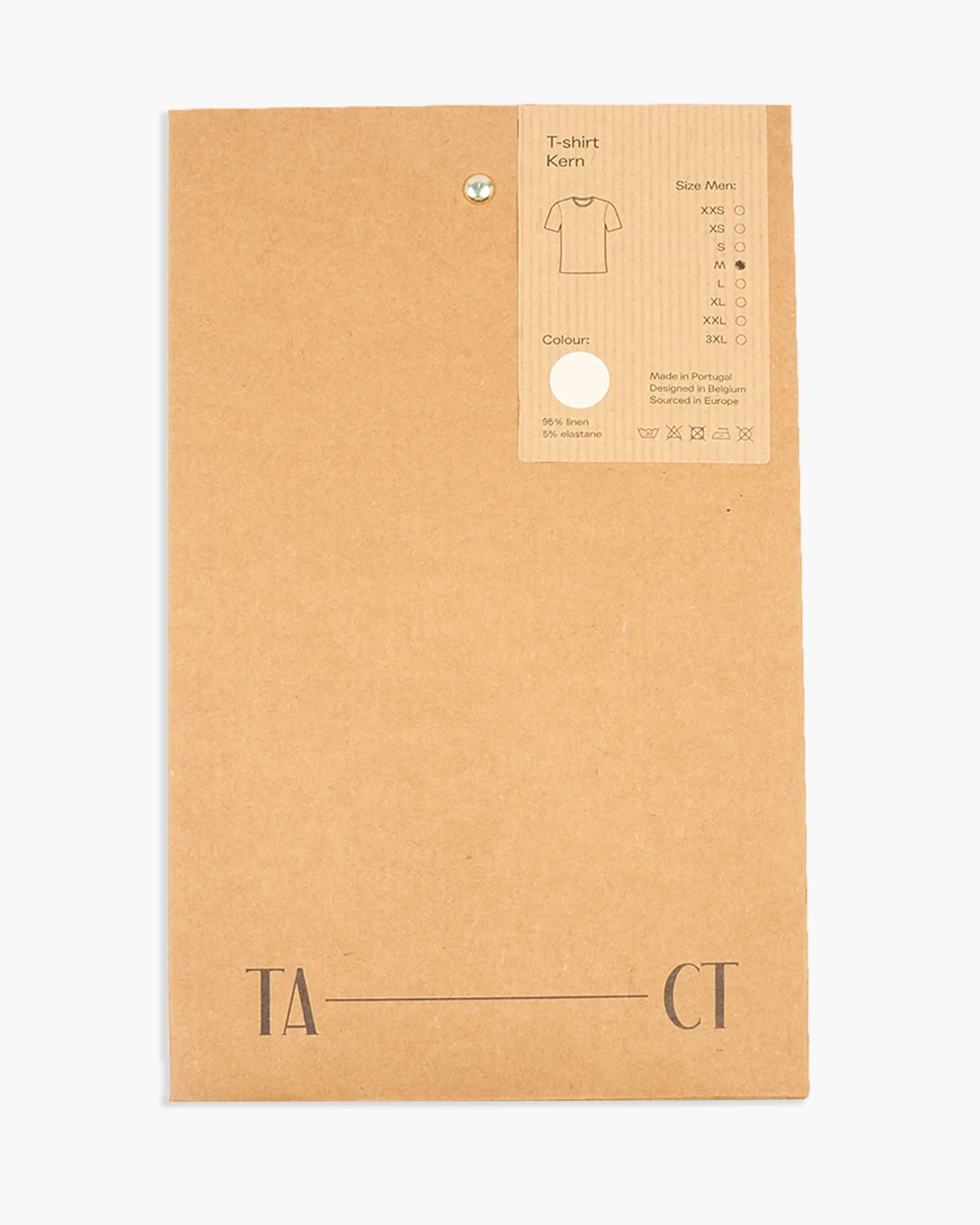TA-CT Kern Linen T Shirt - Off White