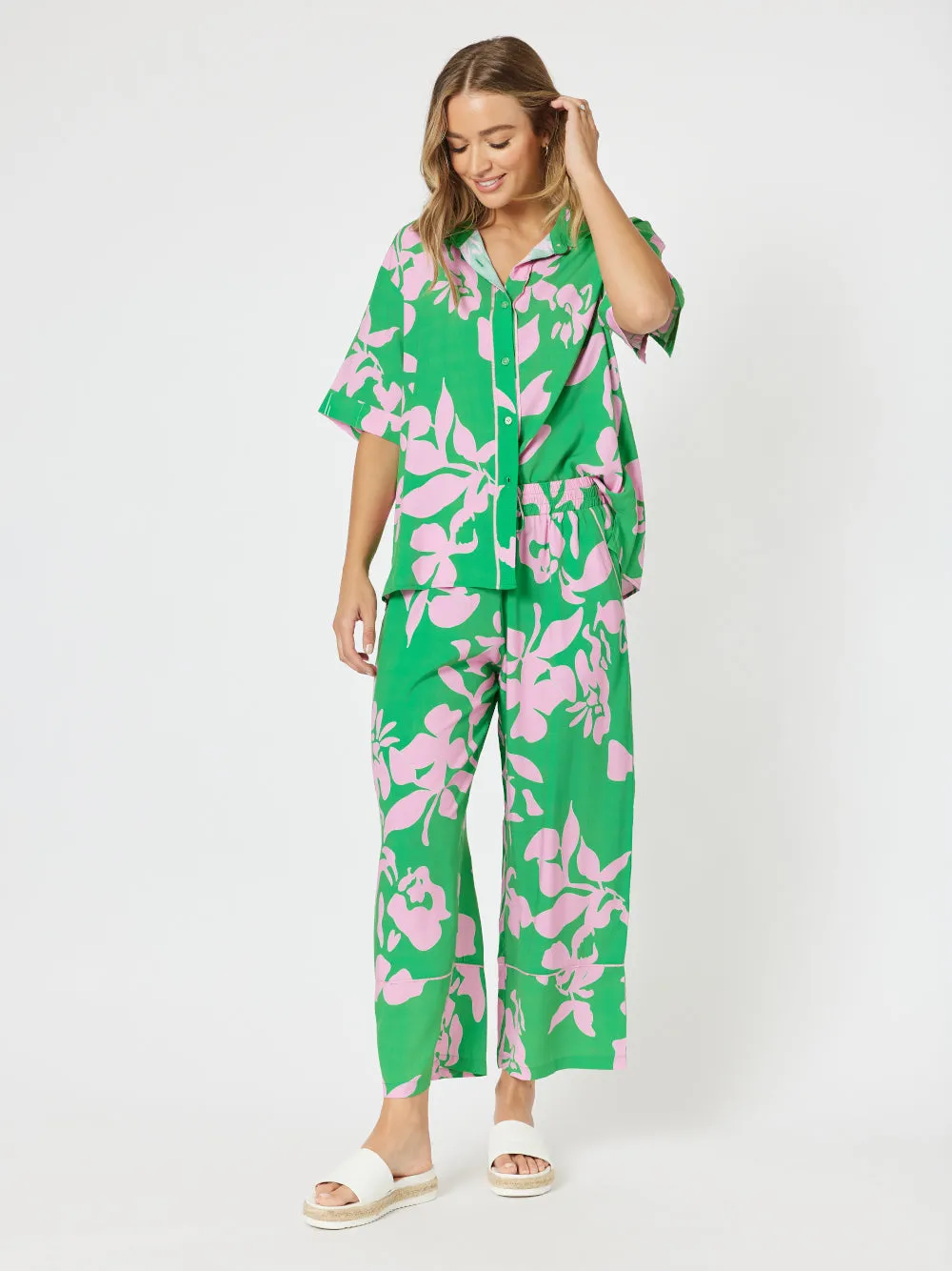 Threadz Spring Shirt Emerald