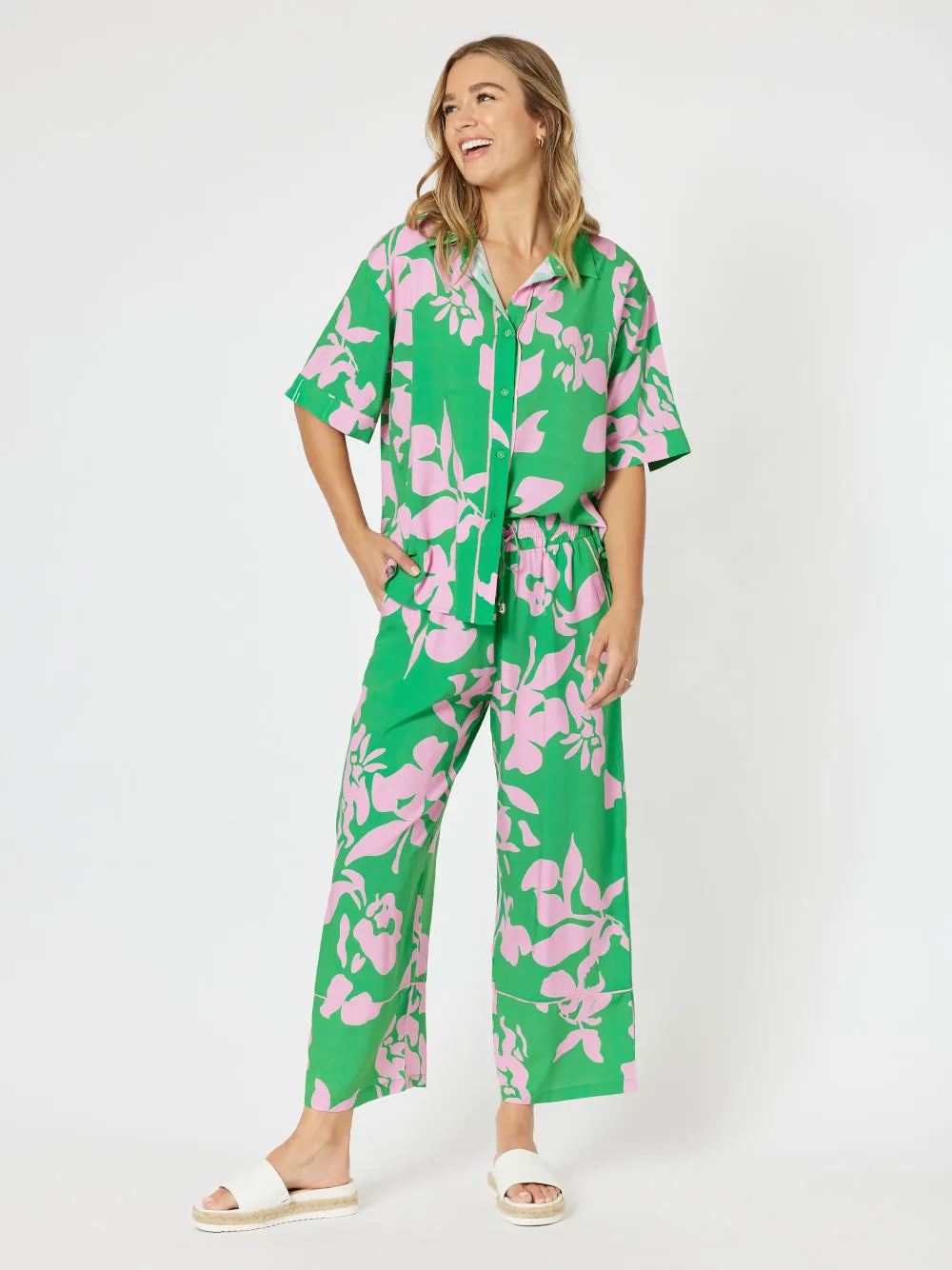 Threadz Spring Shirt Emerald