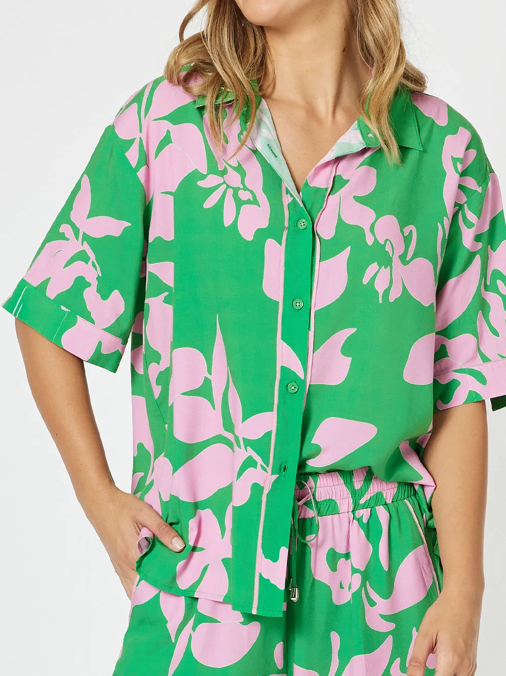 Threadz Spring Shirt Emerald