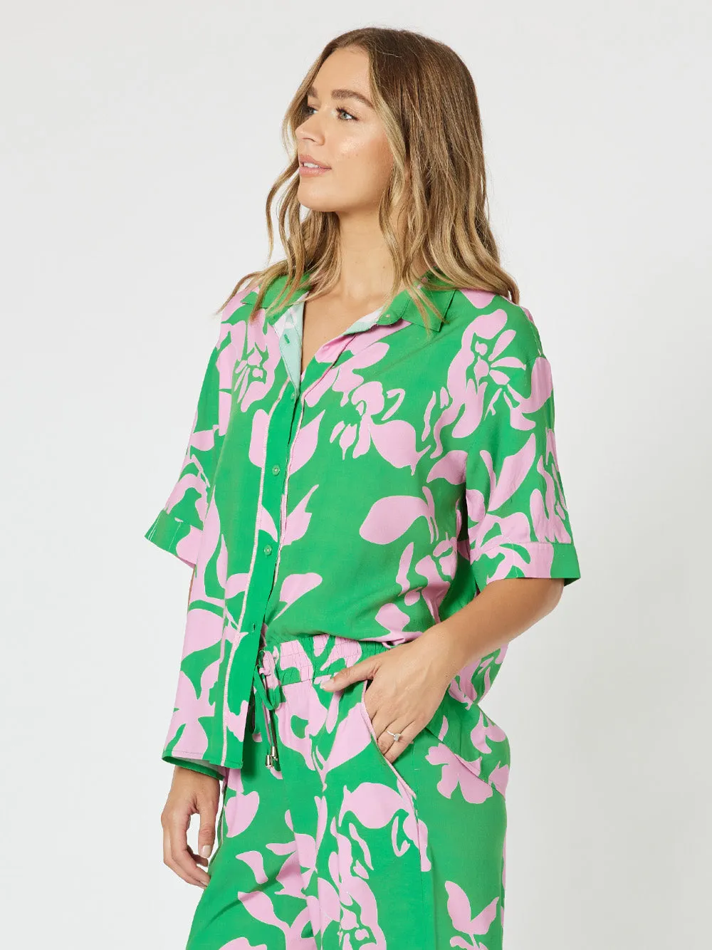 Threadz Spring Shirt Emerald