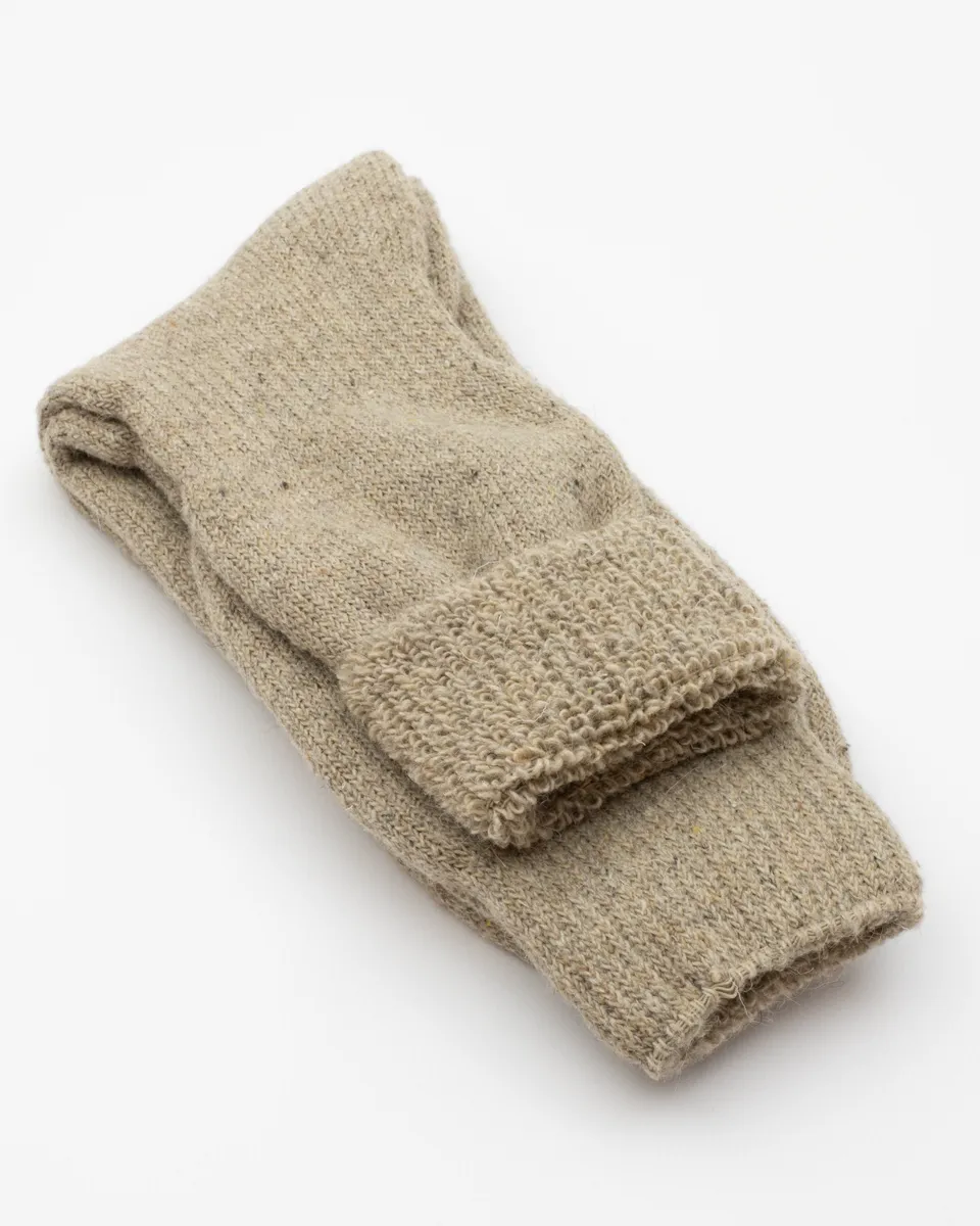 Thunders Love Outdoor Collection Recycled Wool Socks - Sand