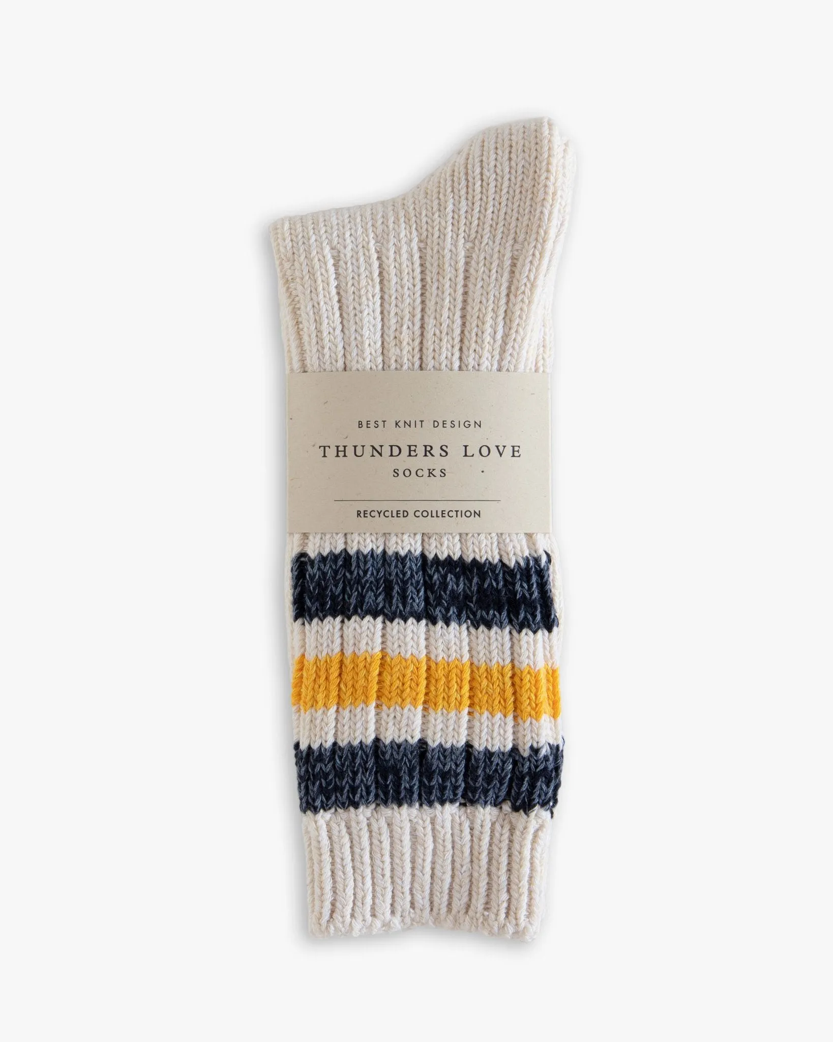 Thunders Love Outsiders Collection Socks - Raw White