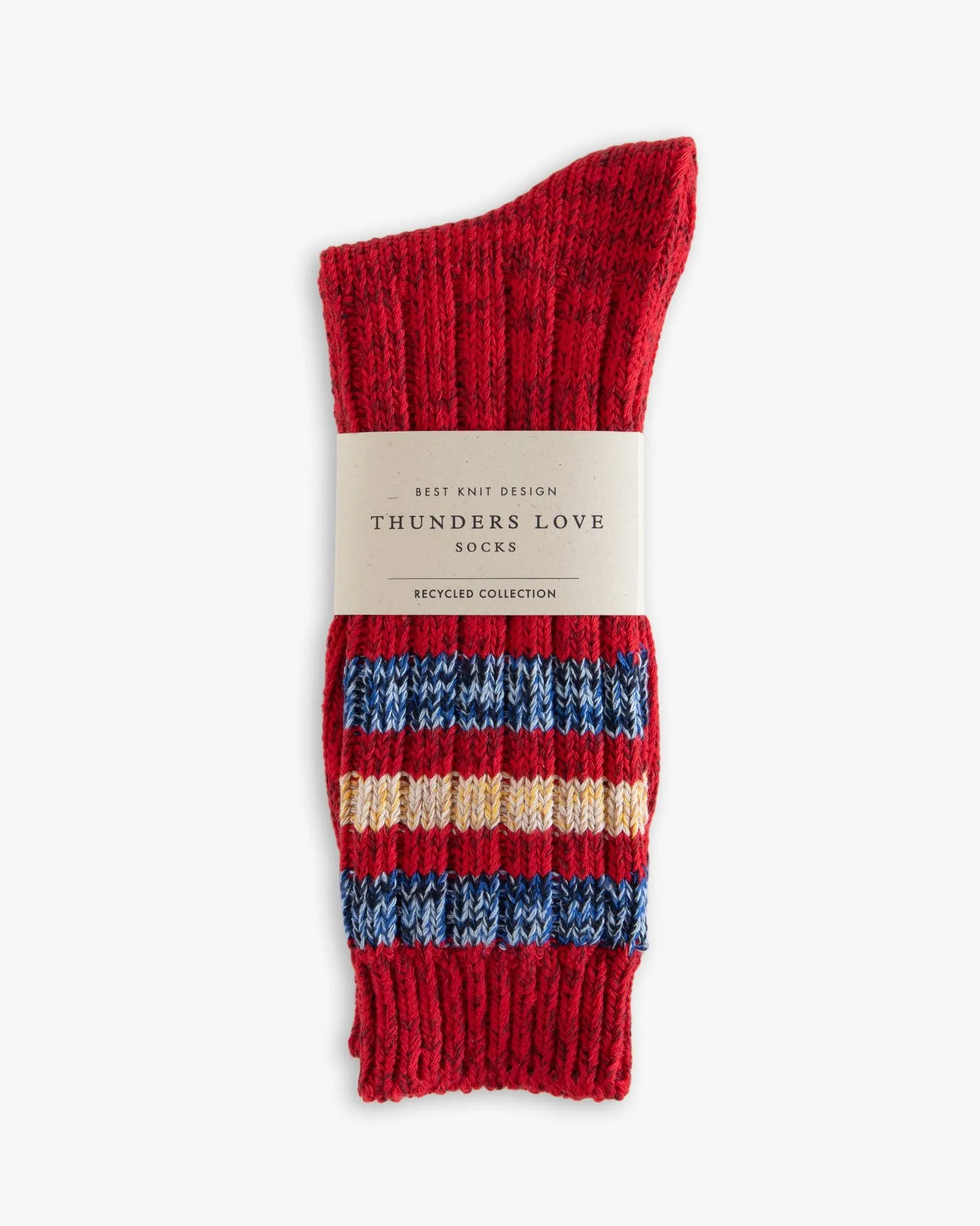 Thunders Love Outsiders Collection Socks - Red