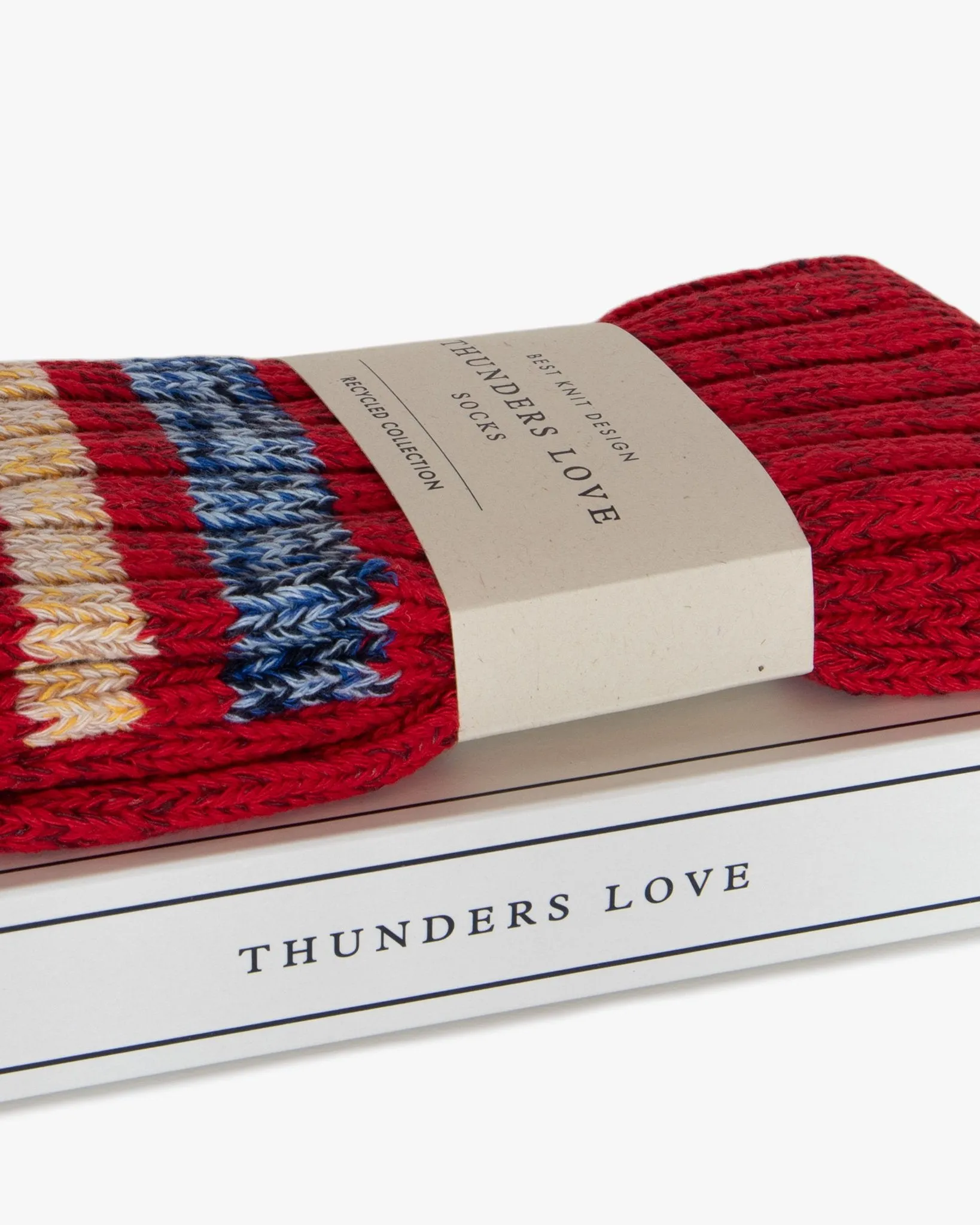 Thunders Love Outsiders Collection Socks - Red