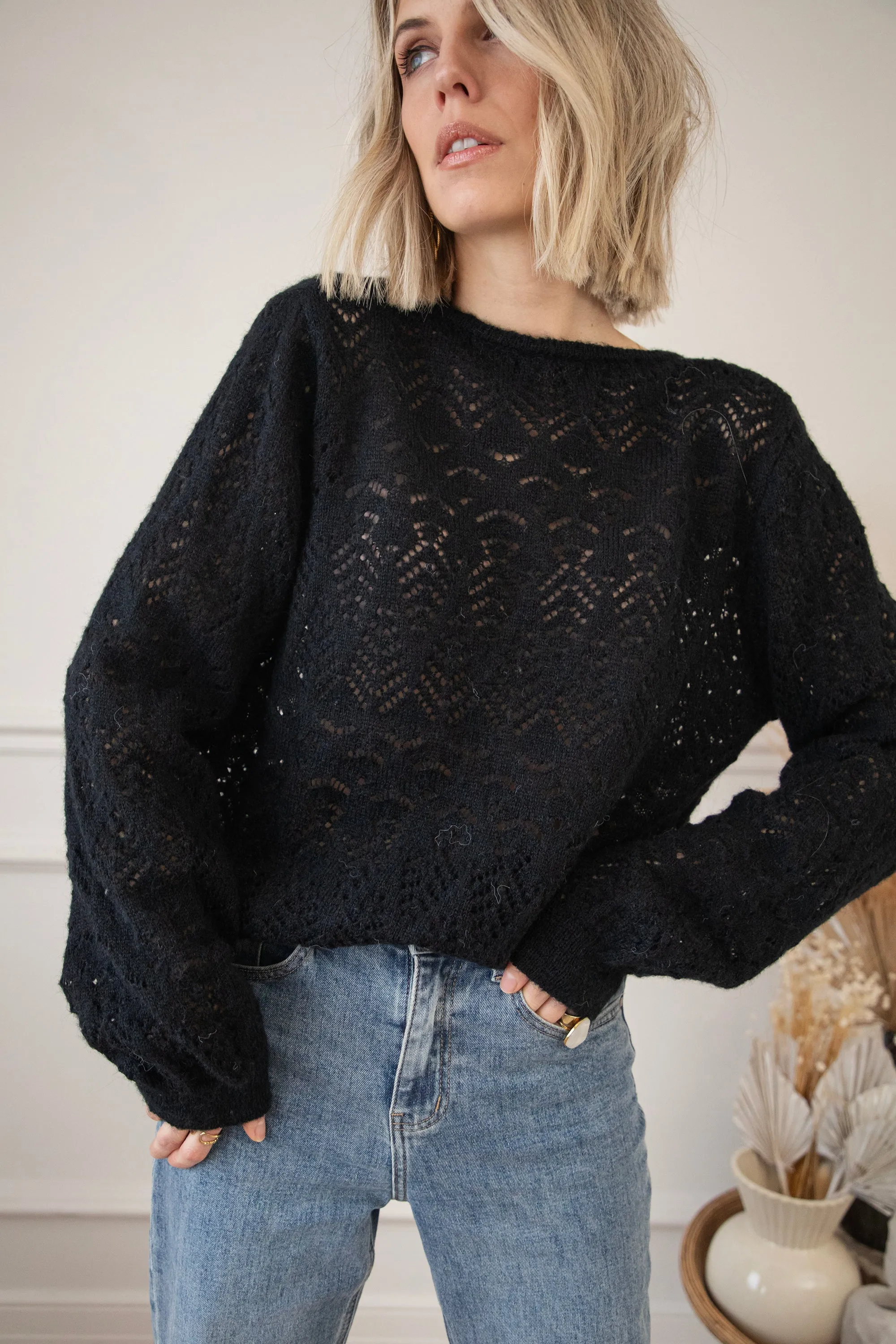 Tilly Black - Vest