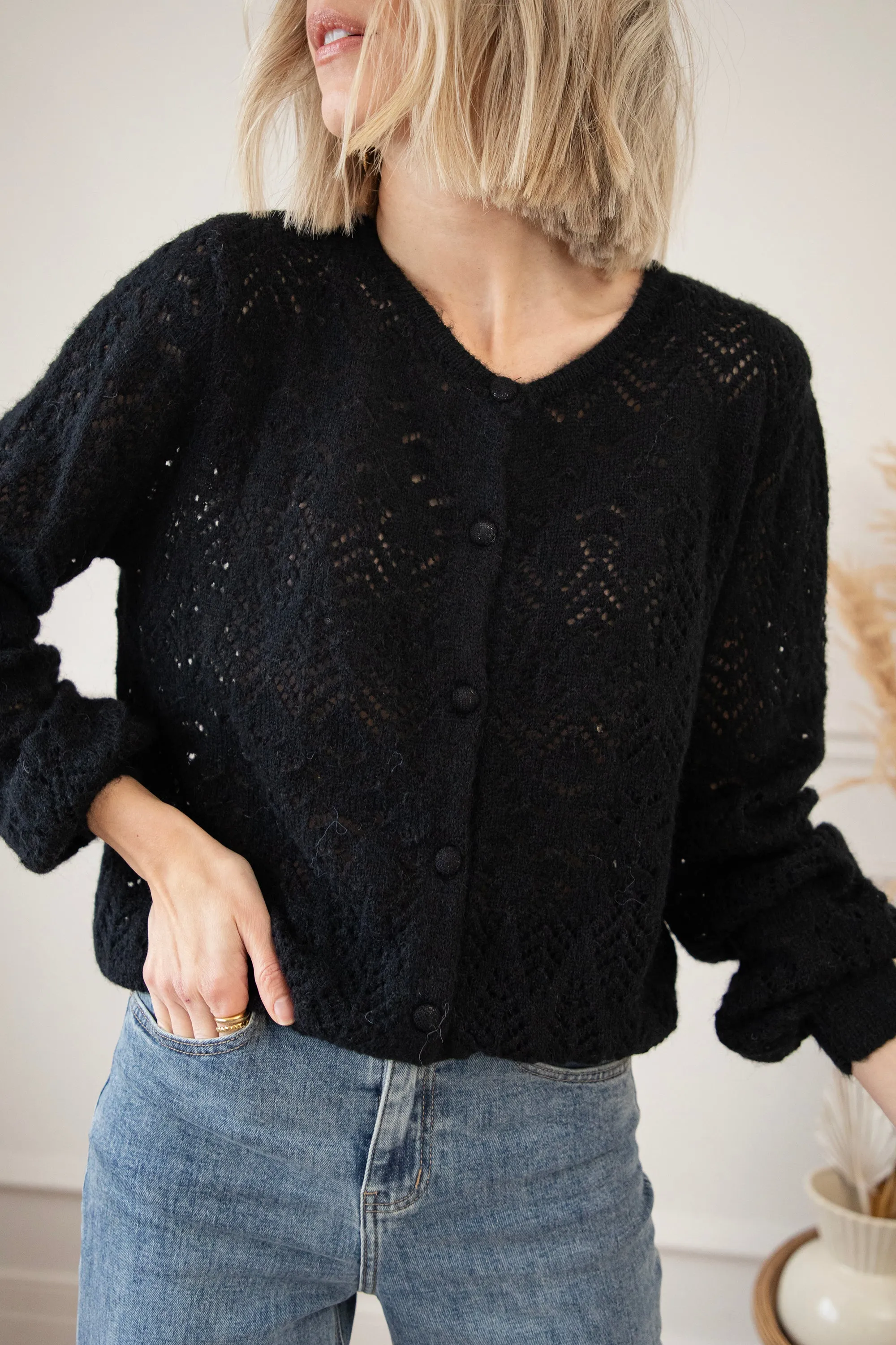 Tilly Black - Vest