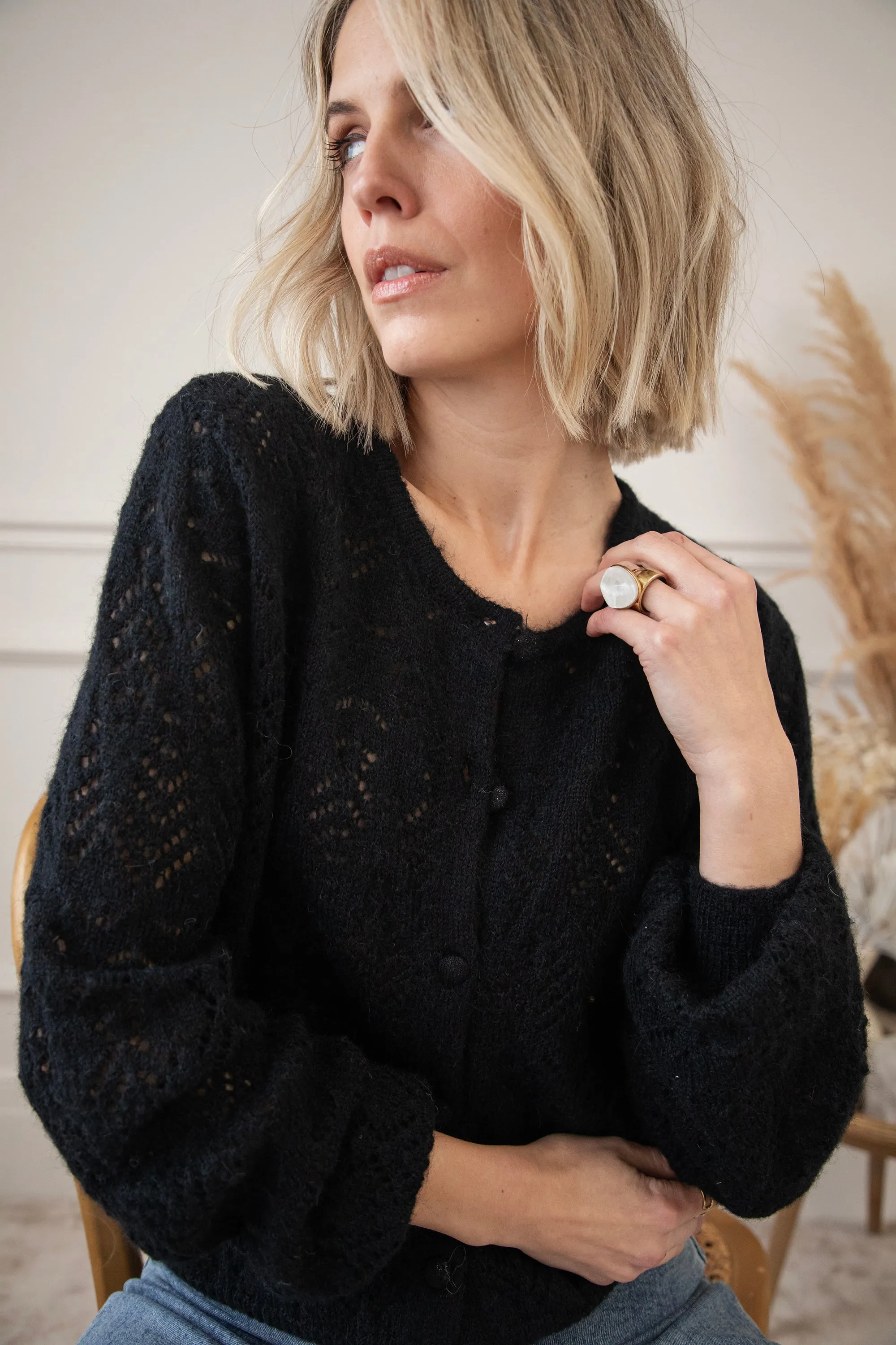 Tilly Black - Vest