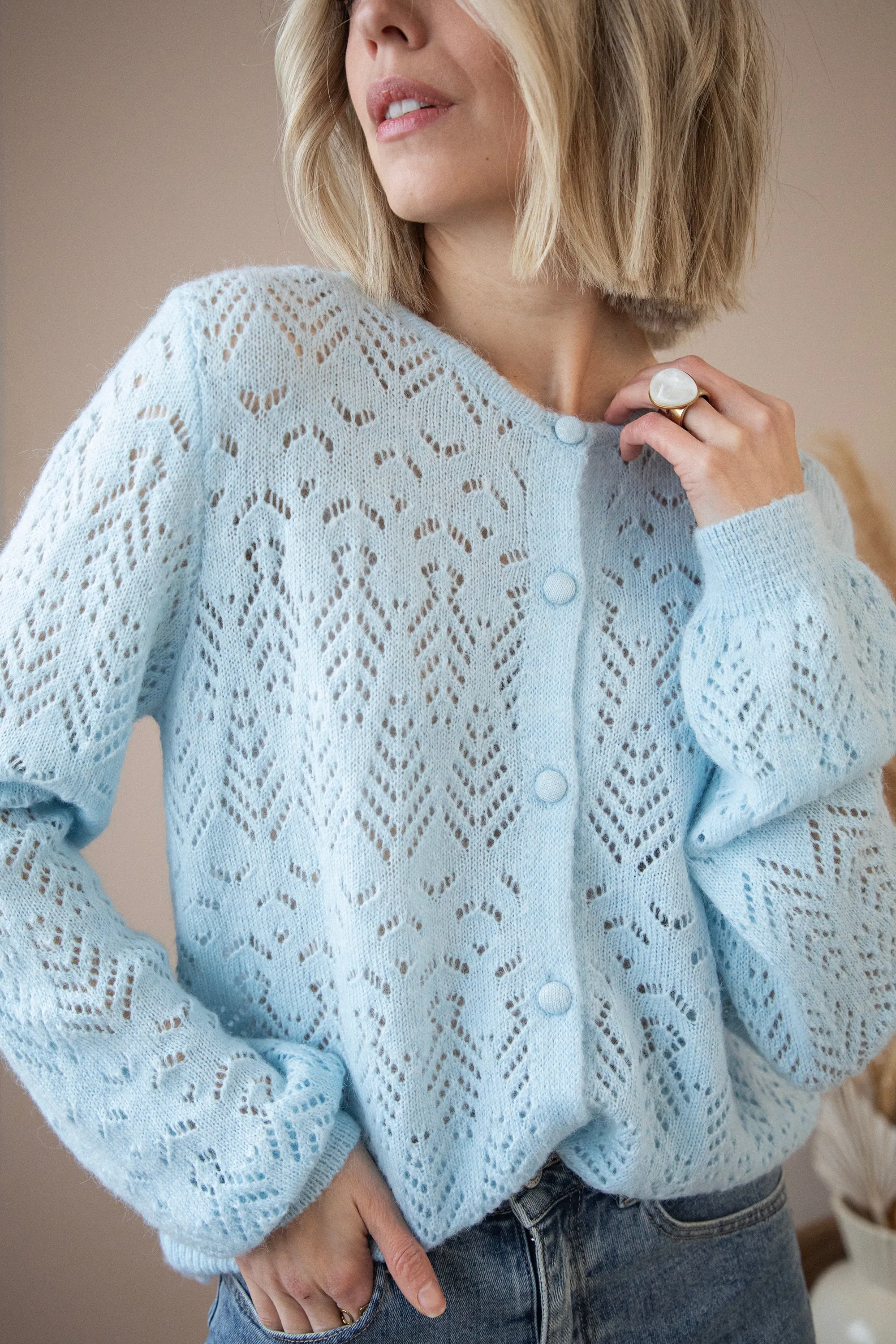 Tilly Soft Blue - Vest
