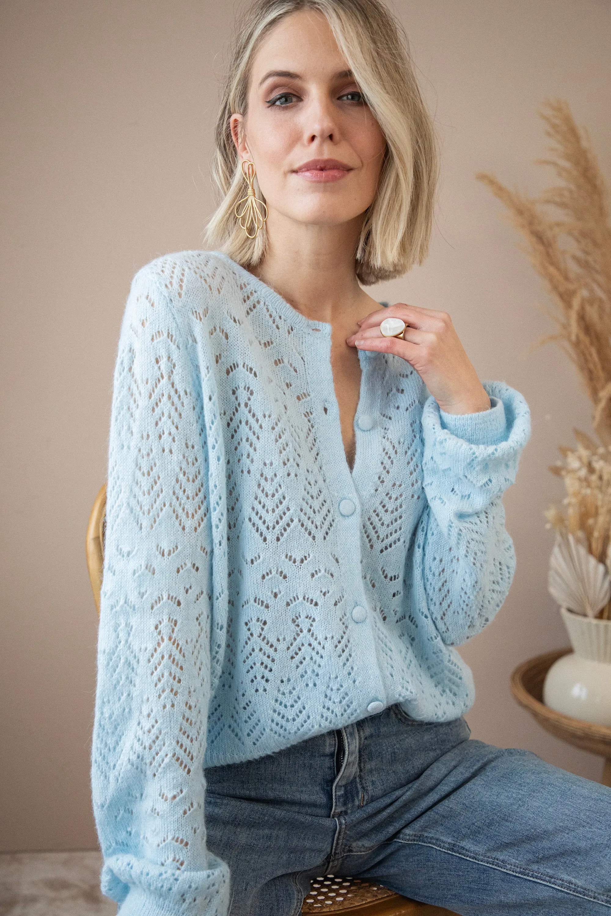 Tilly Soft Blue - Vest