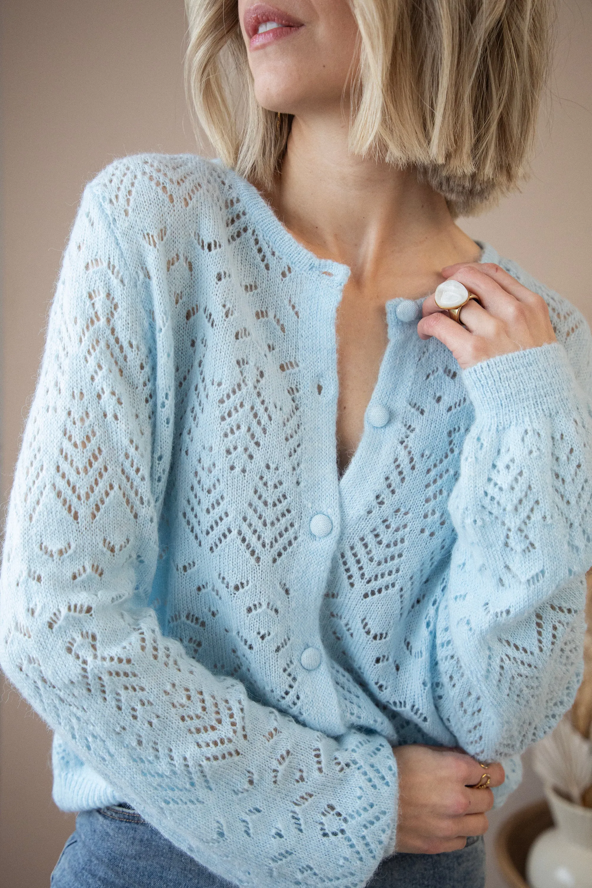 Tilly Soft Blue - Vest