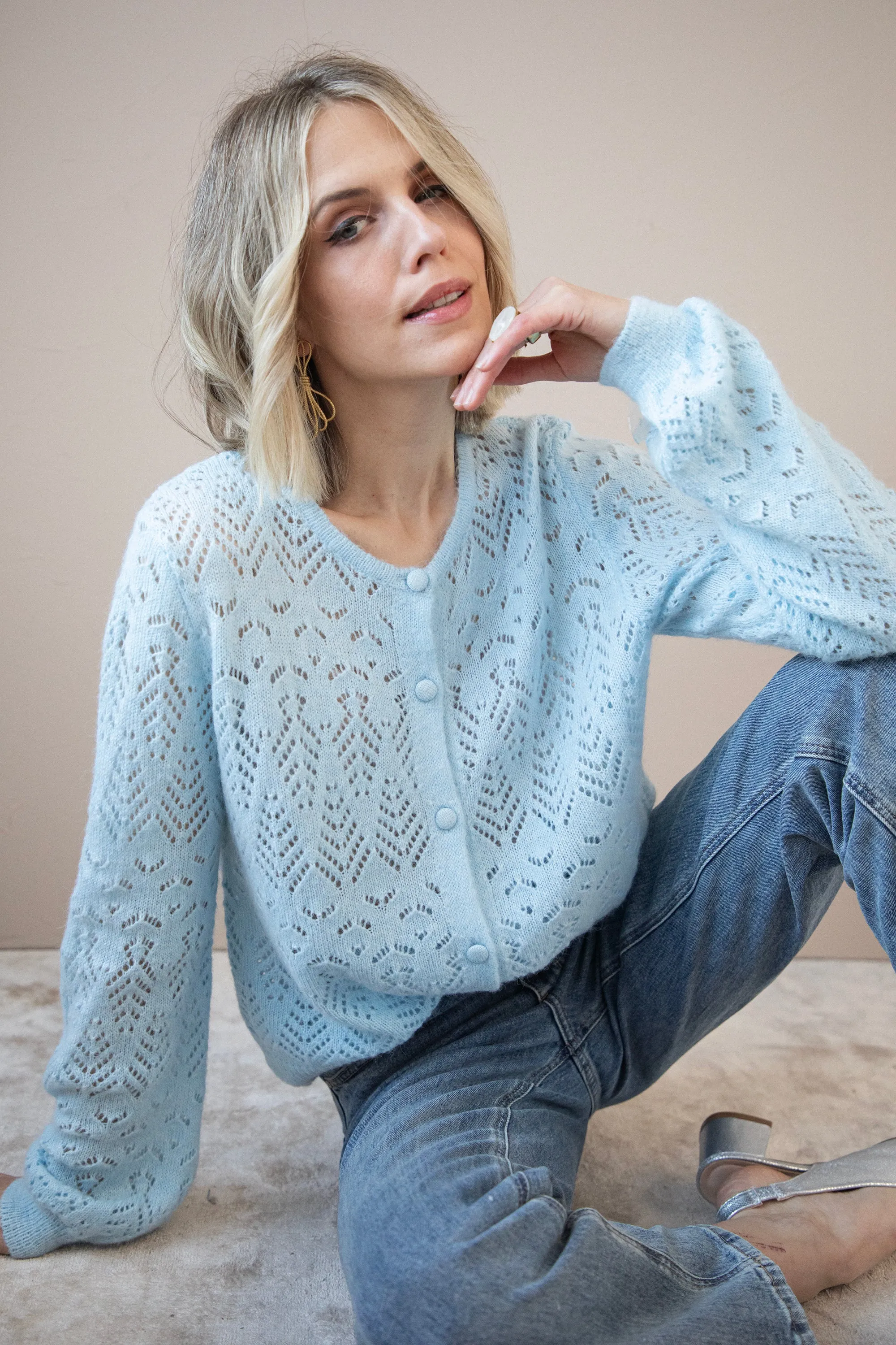 Tilly Soft Blue - Vest