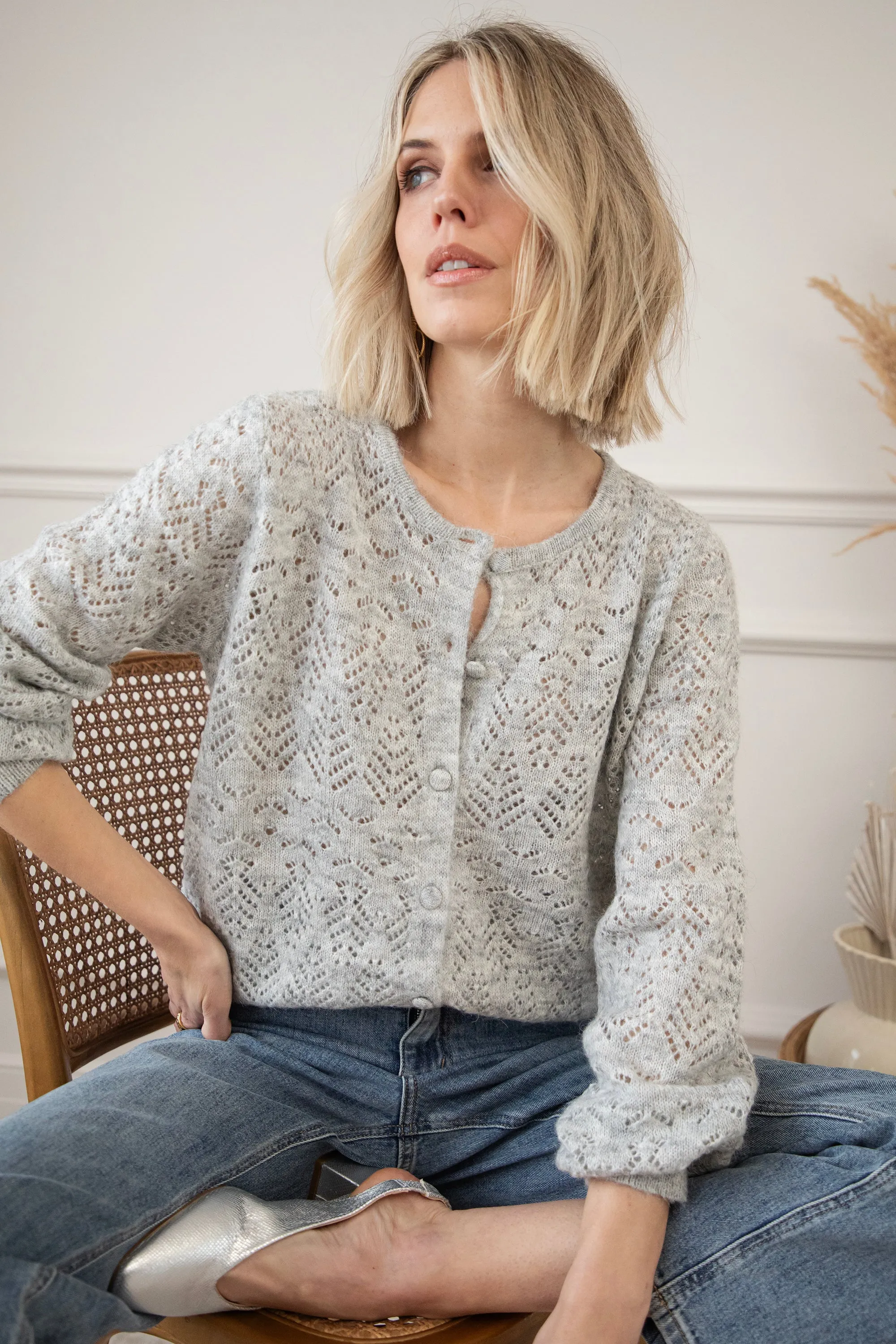 Tilly Soft Grey - Vest