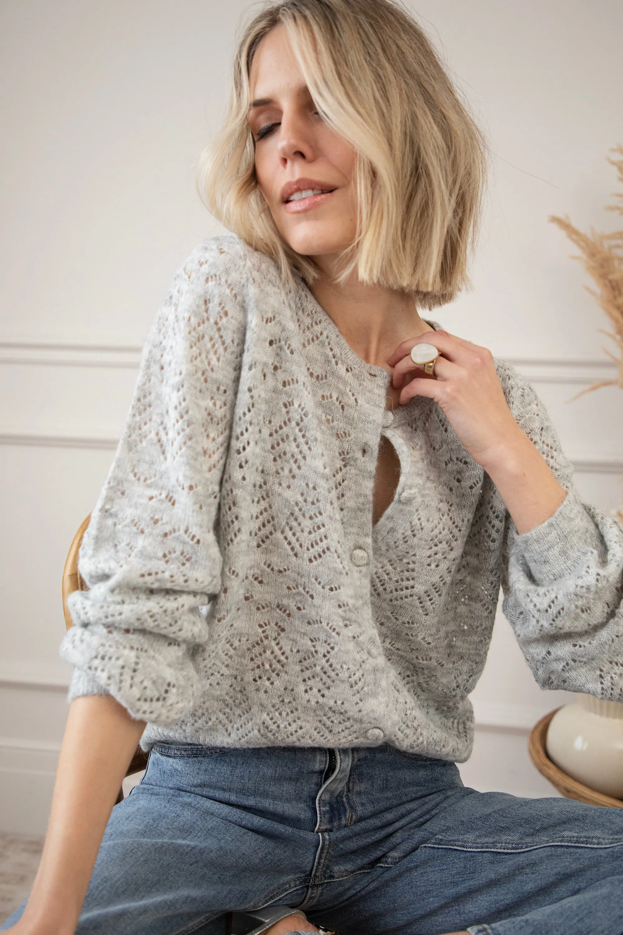 Tilly Soft Grey - Vest