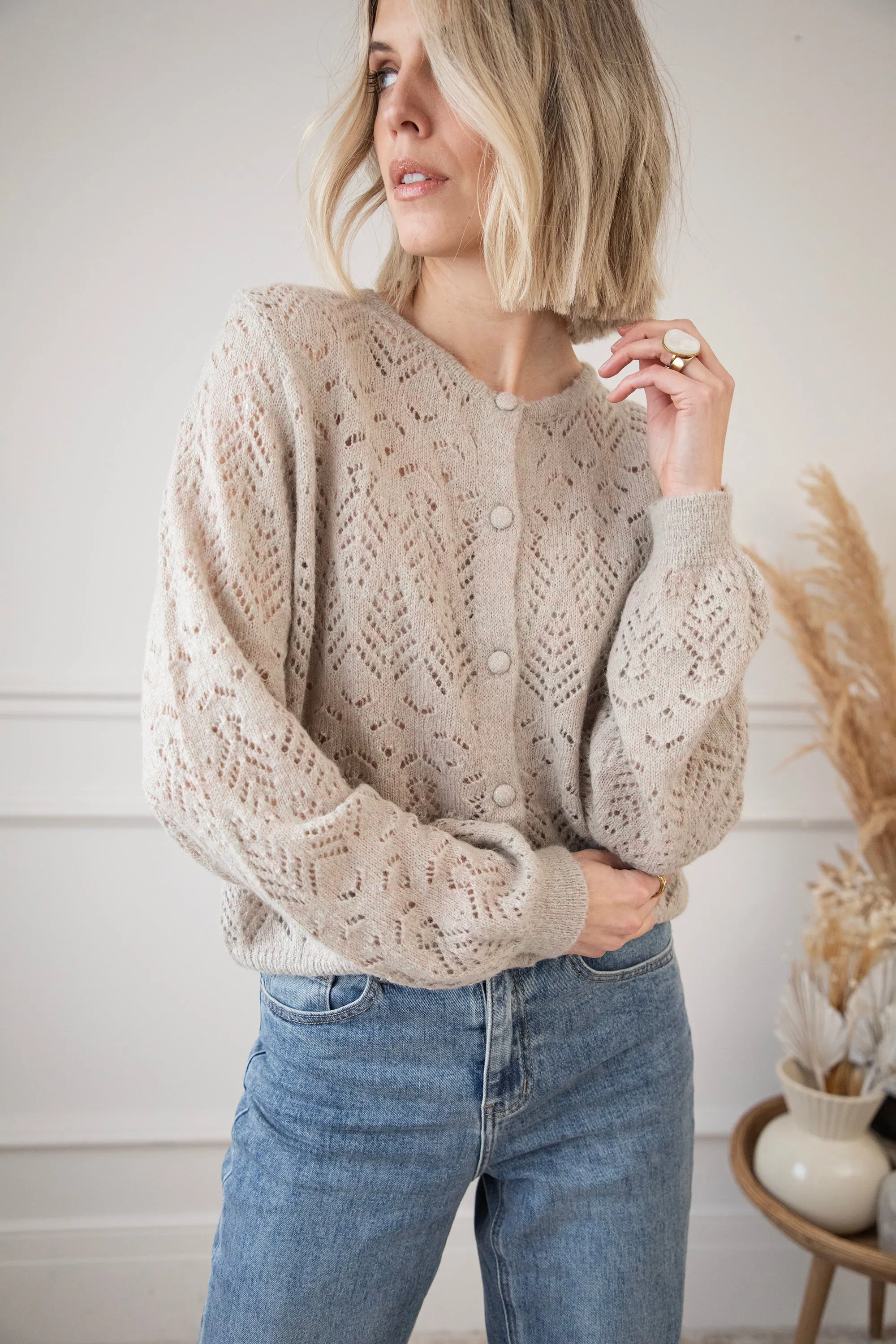 Tilly Taupe - Vest